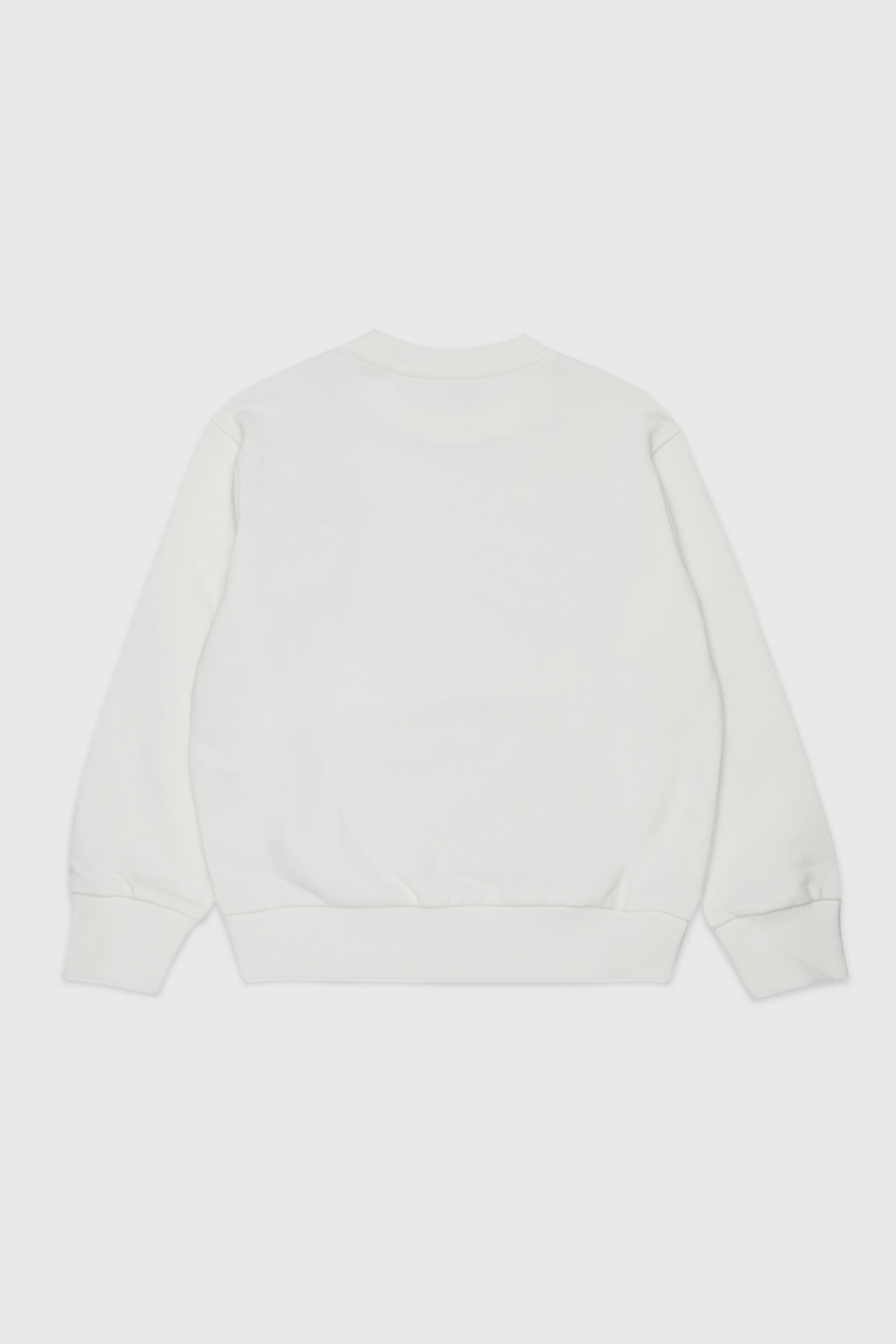 Diesel - SCRAP OVER, Sweat-shirt avec imprim&eacute; graphique Oval D Homme in Blanc - 2