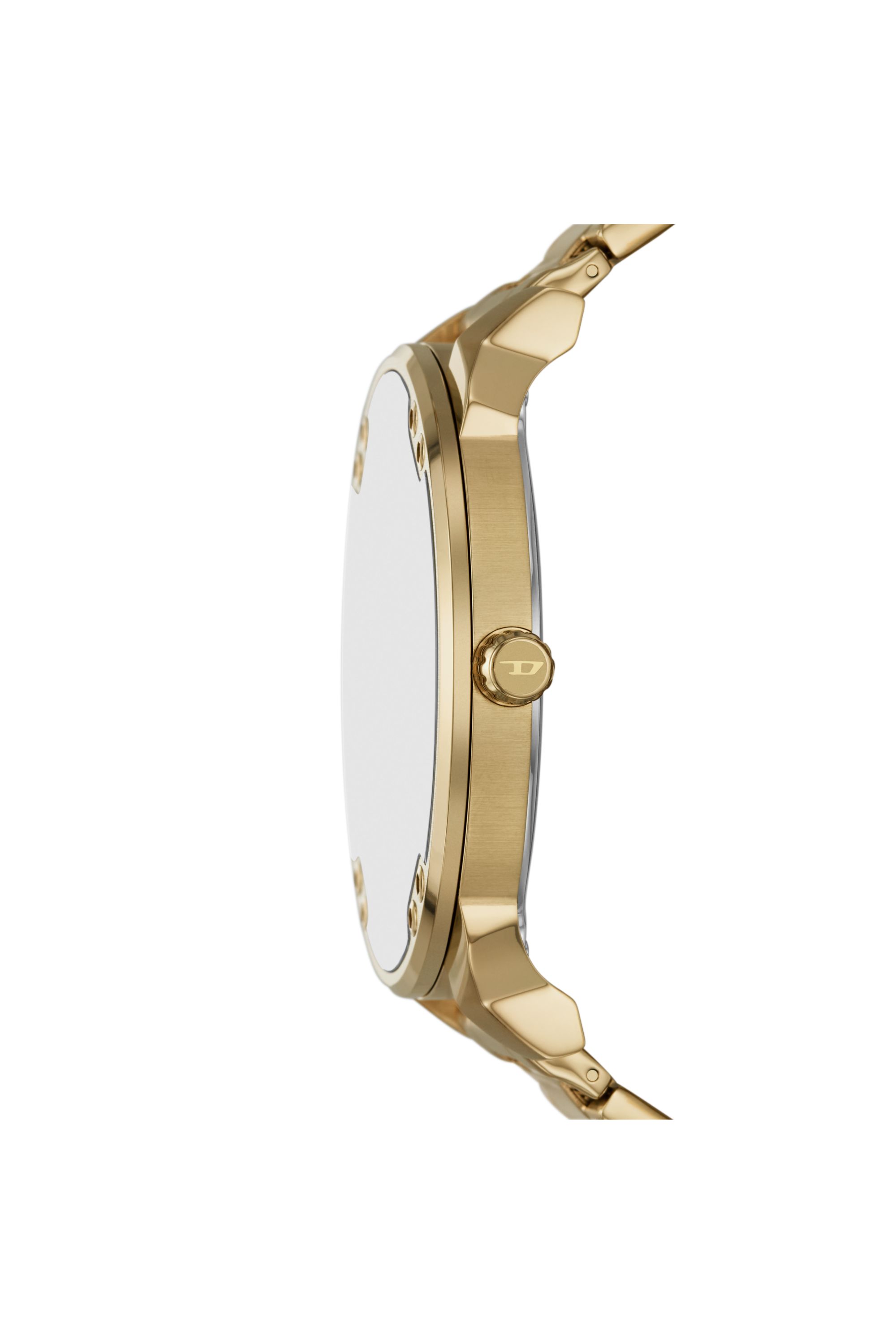Diesel - DZ7490 WATCH, Herren Mr. Daddy Slim Uhr aus Edelstahl in Gold - 3
