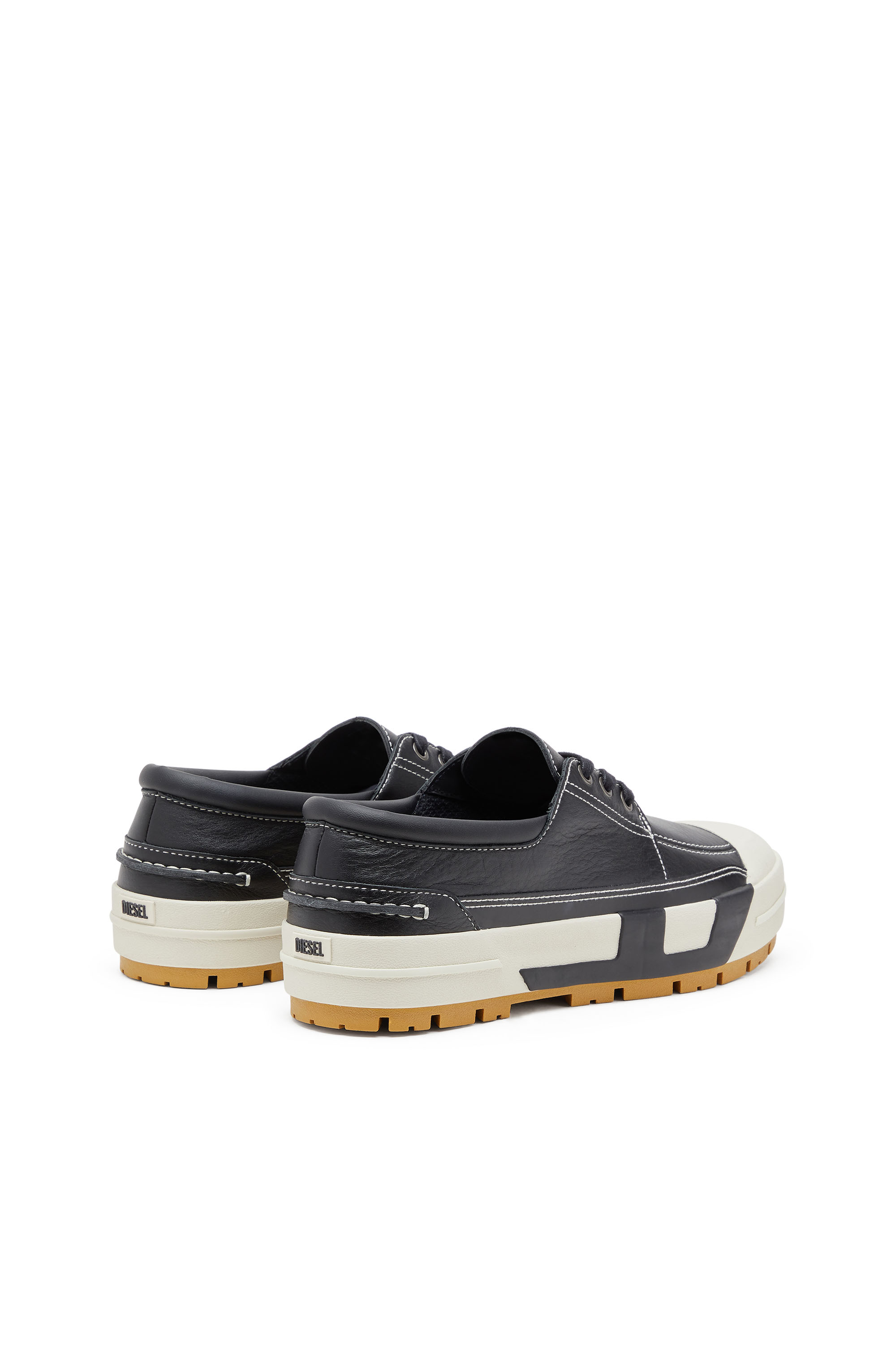 Diesel - S-D-VERSE MOCASSIN, Herren S-D-Verse - Hybrid-Mokassin aus Leder in Schwarz - 3