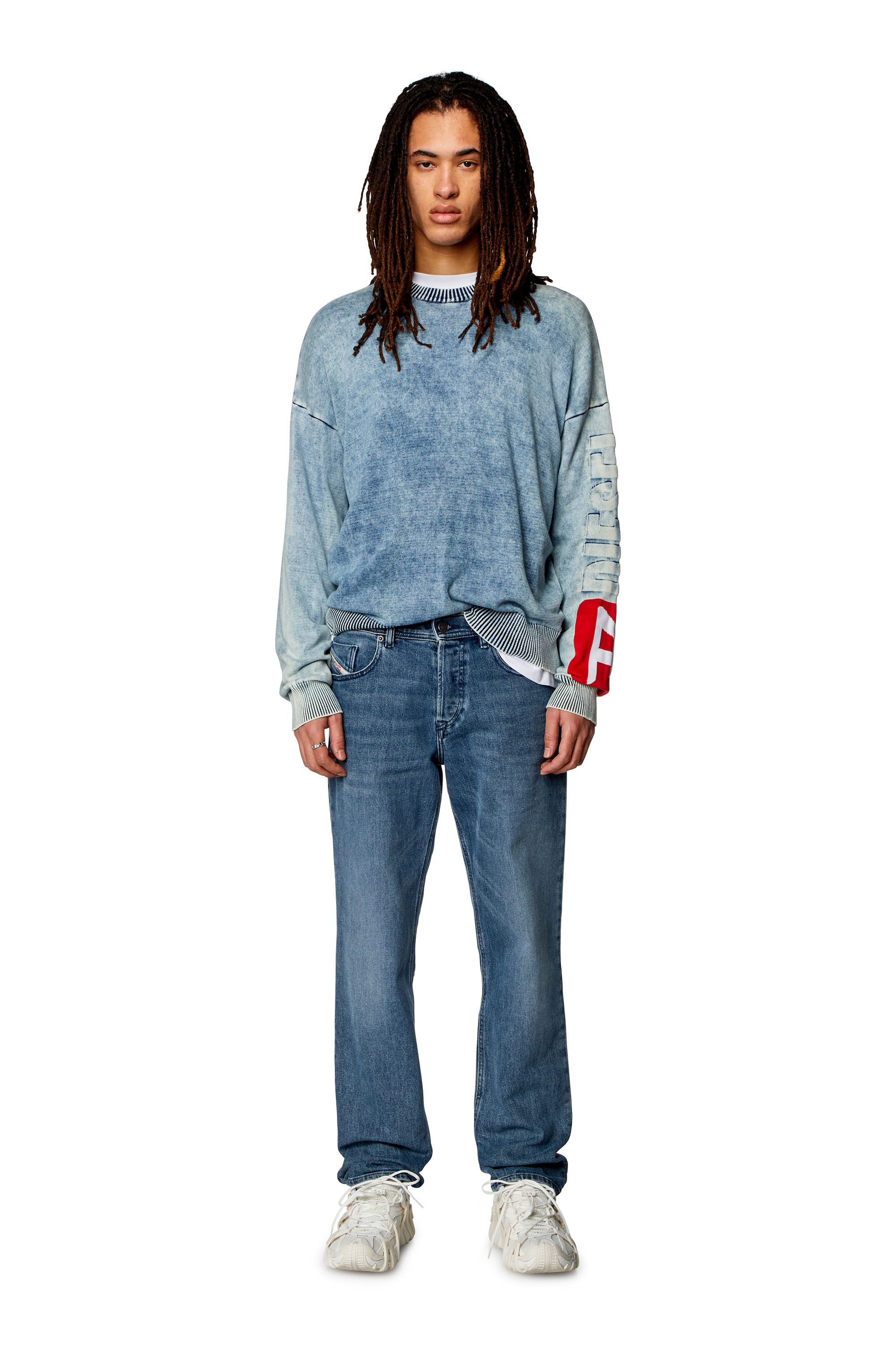 Diesel - Tapered Jeans 2023 D-Finitive 09H30, Bleu moyen - Image 4