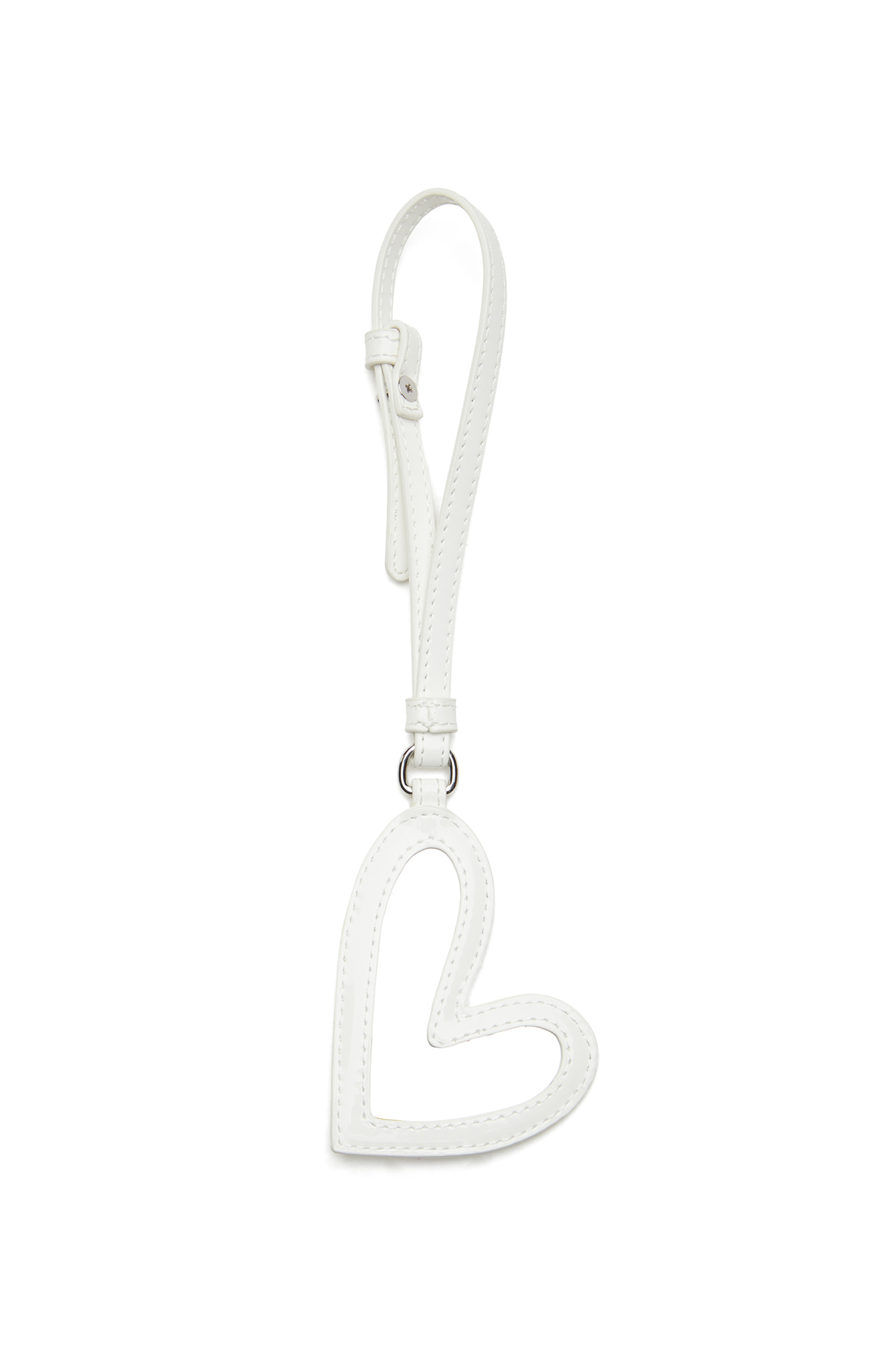 Diesel - PLAY MIRROR, Charm con specchio effetto lucido Donna in Bianco - 2