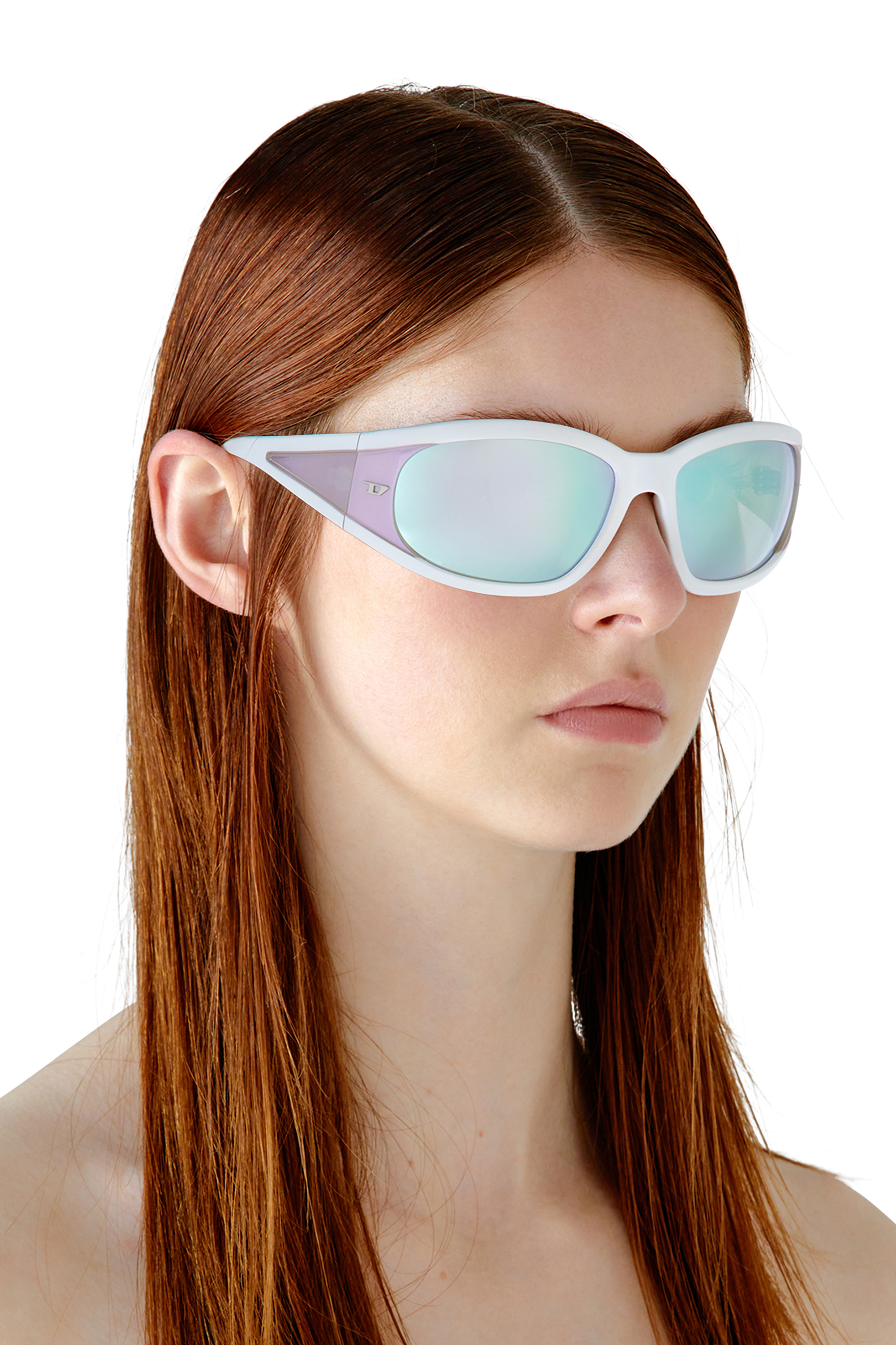 Diesel - 0DL3002, Lunettes de soleil rectangulaires en acétate Mixte in Bubble - 6