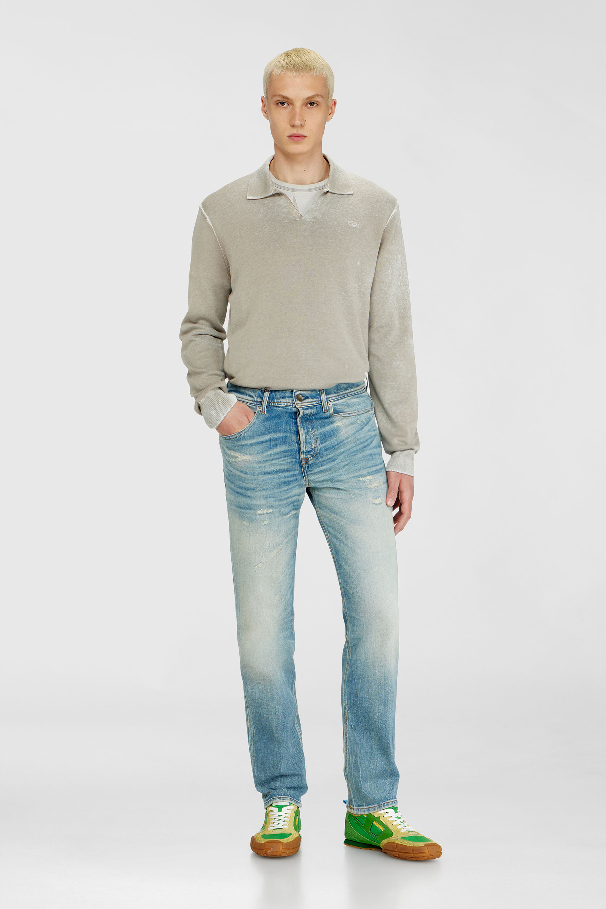 Diesel - Herren Regular Jeans 2023 D-Finitive 09P33, Hellblau - 2