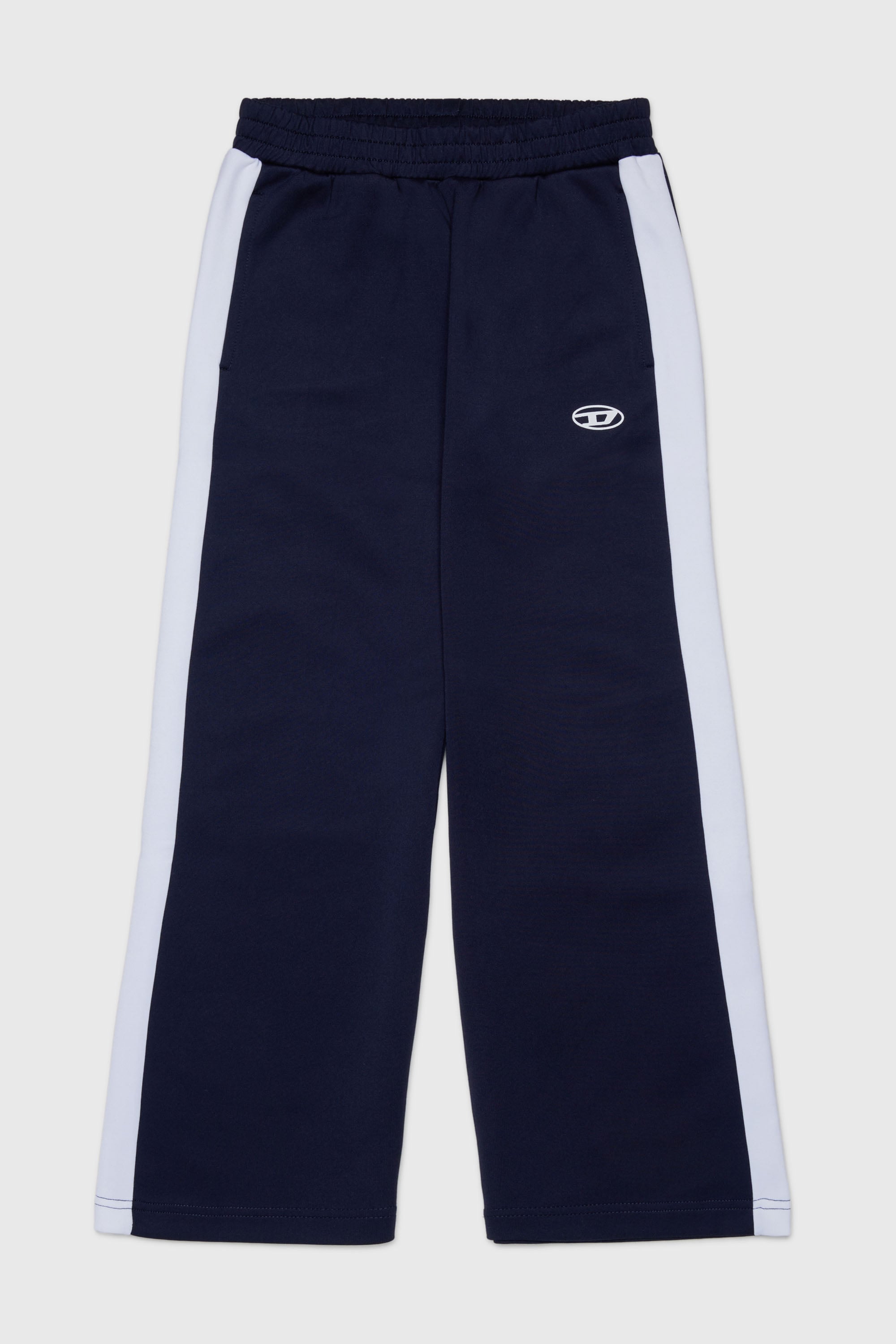 Diesel - PBOS, Pantalon de surv&ecirc;tement avec bandes lat&eacute;rales Homme in Bleu - 1