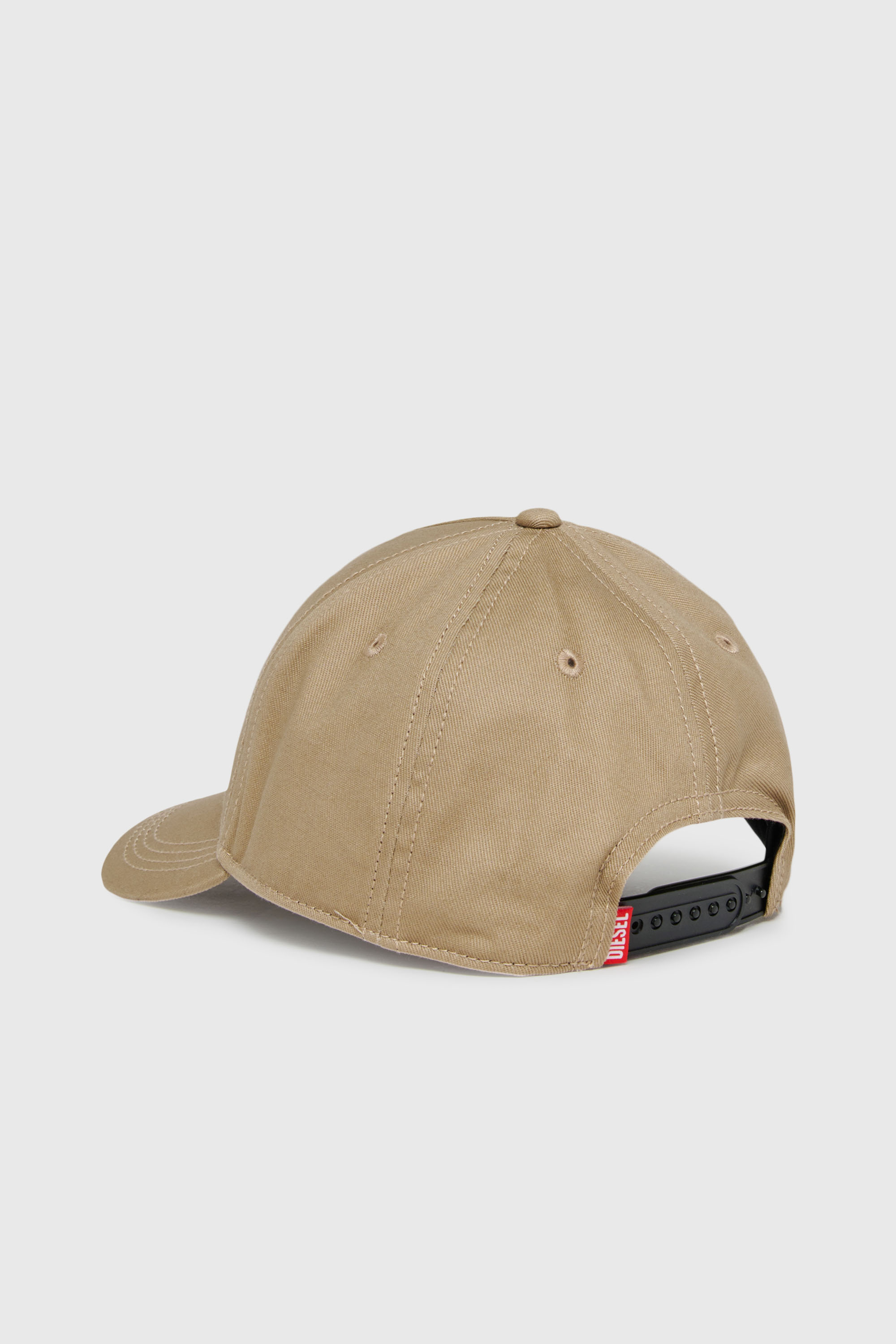 Diesel - FLIMO, Casquette de baseball avec imprim&eacute; logo Oval D Homme in Marron - 2
