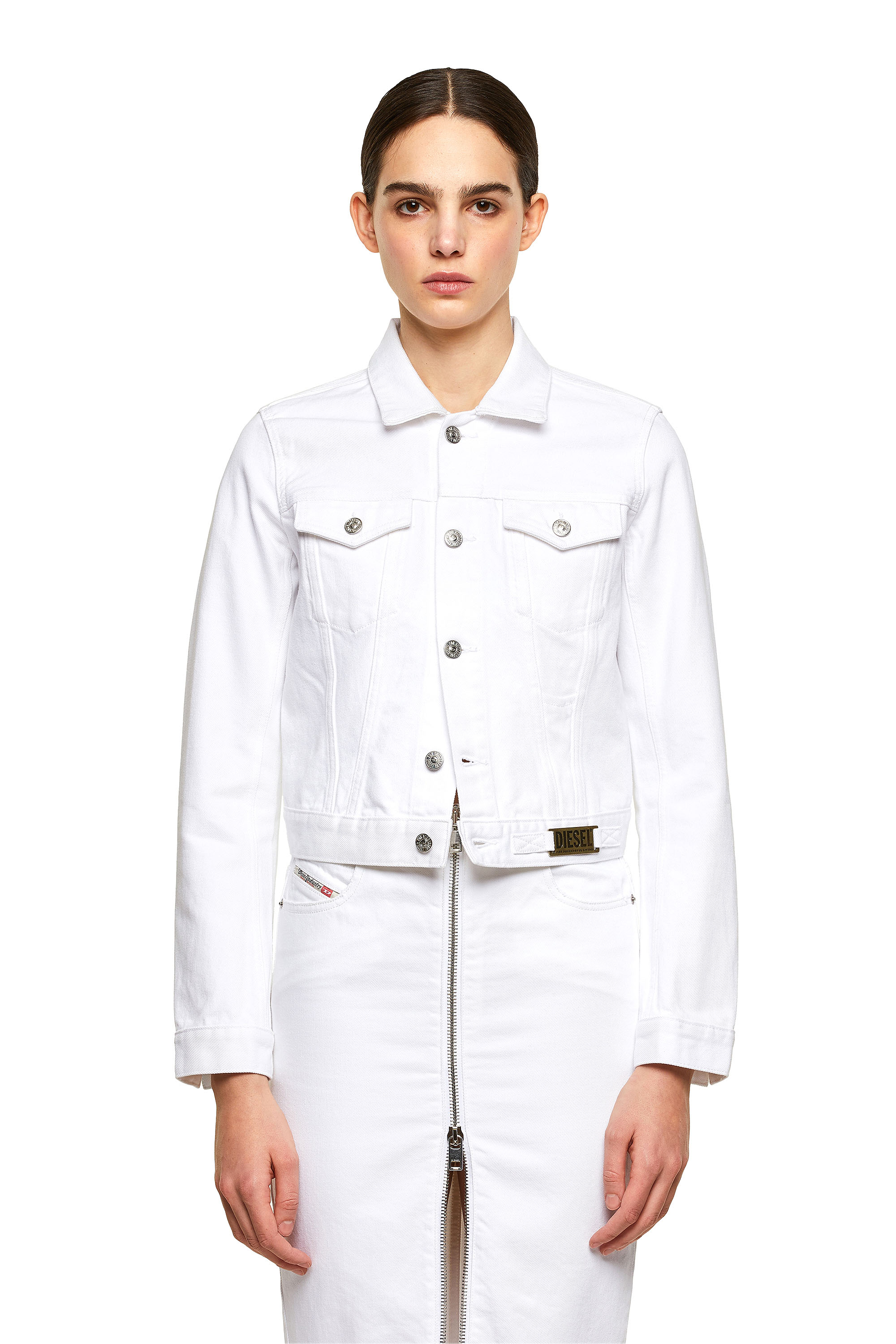 DE-LIMMY, Blanc - Vestes en denim