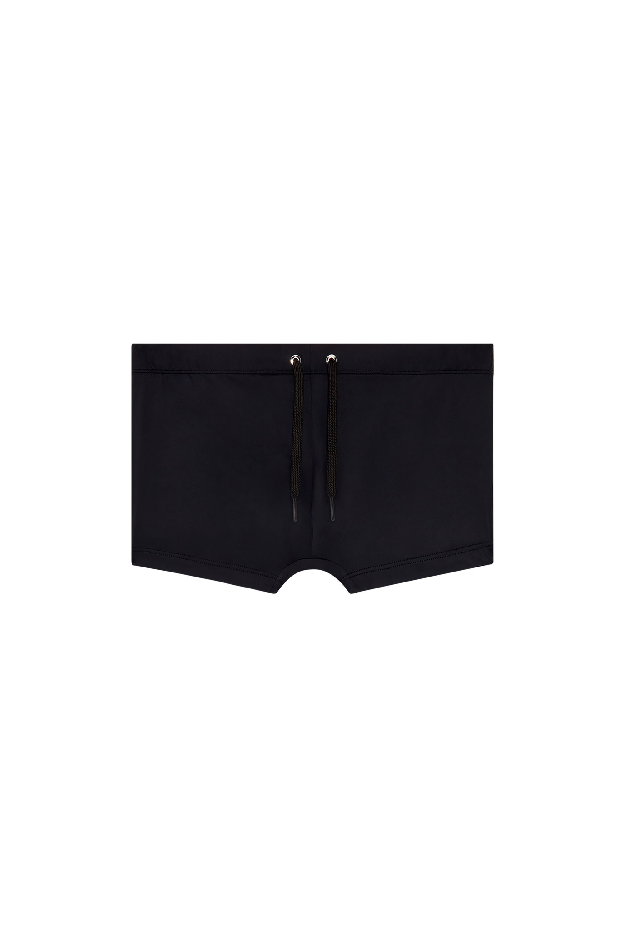 Diesel - BMBX-BRAD, Boxer da bagno con logo sul retro Uomo in Nero - 4