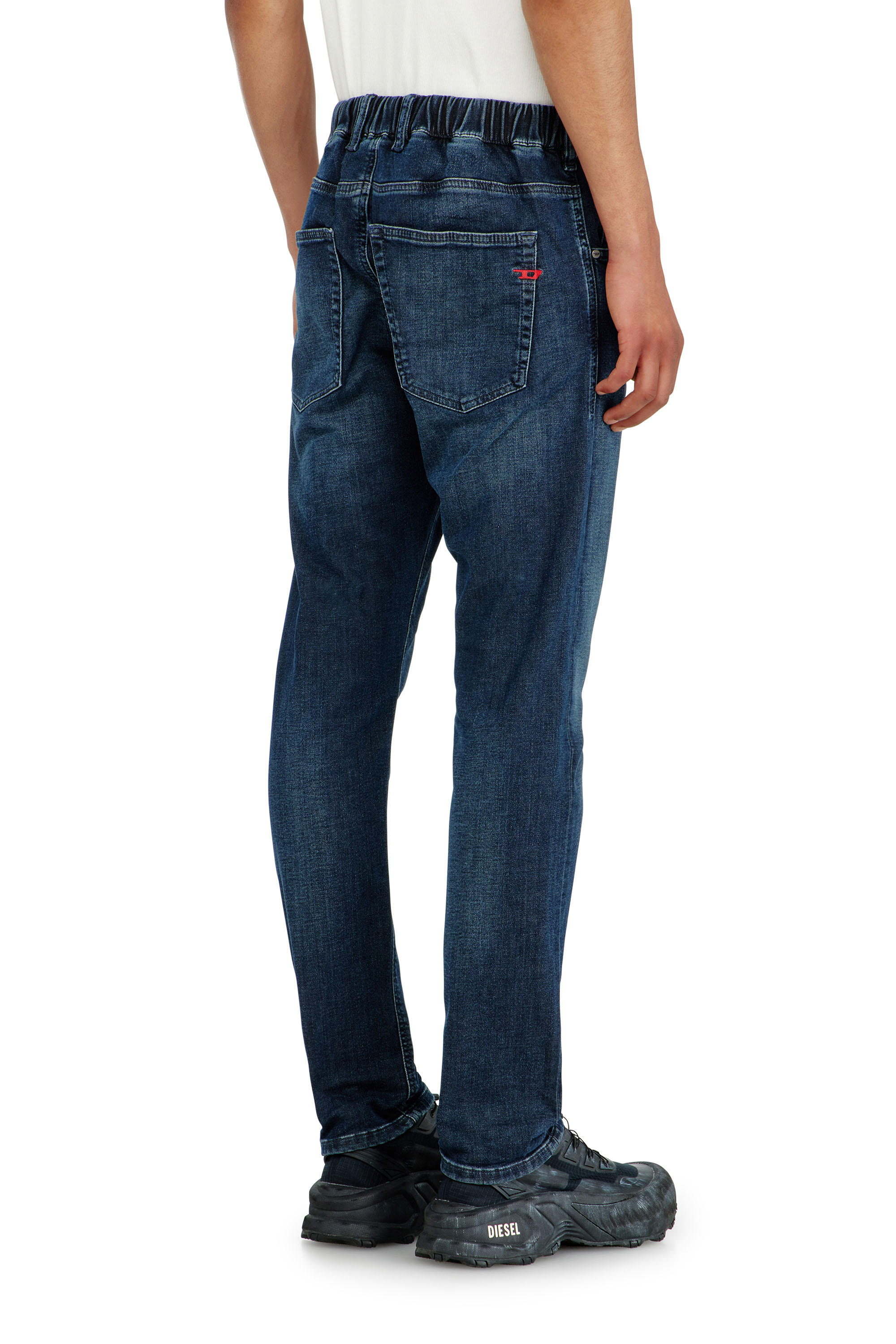 Diesel - Regular 2032 D-Krooley-BW Joggjeans&reg; 09P94 Homme, Bleu Fonc&eacute; - Image 4