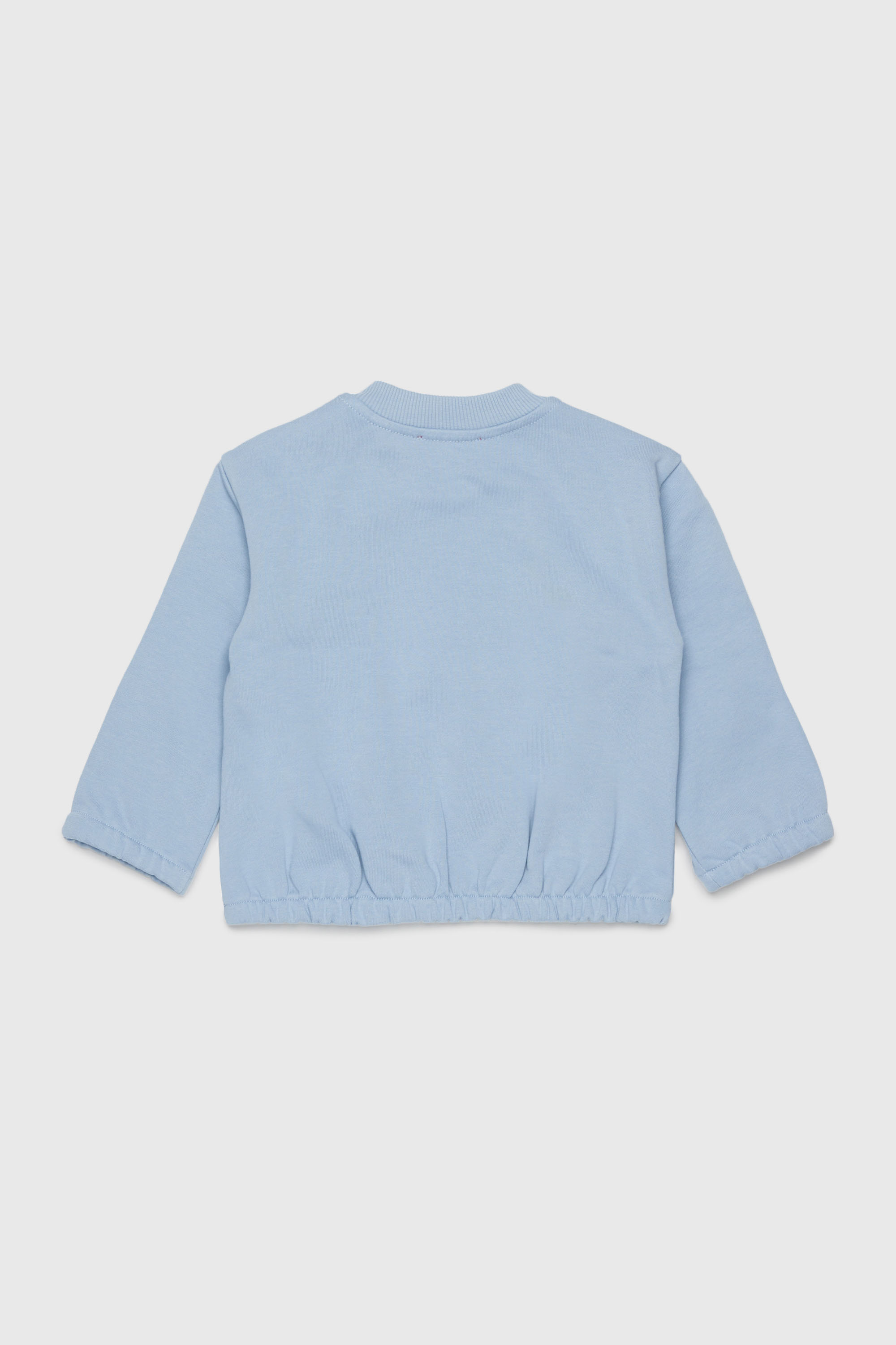 Diesel - SFUMB, Sweat-shirt en coton avec logo starburst imprim&eacute; Femme in Bleu - 2