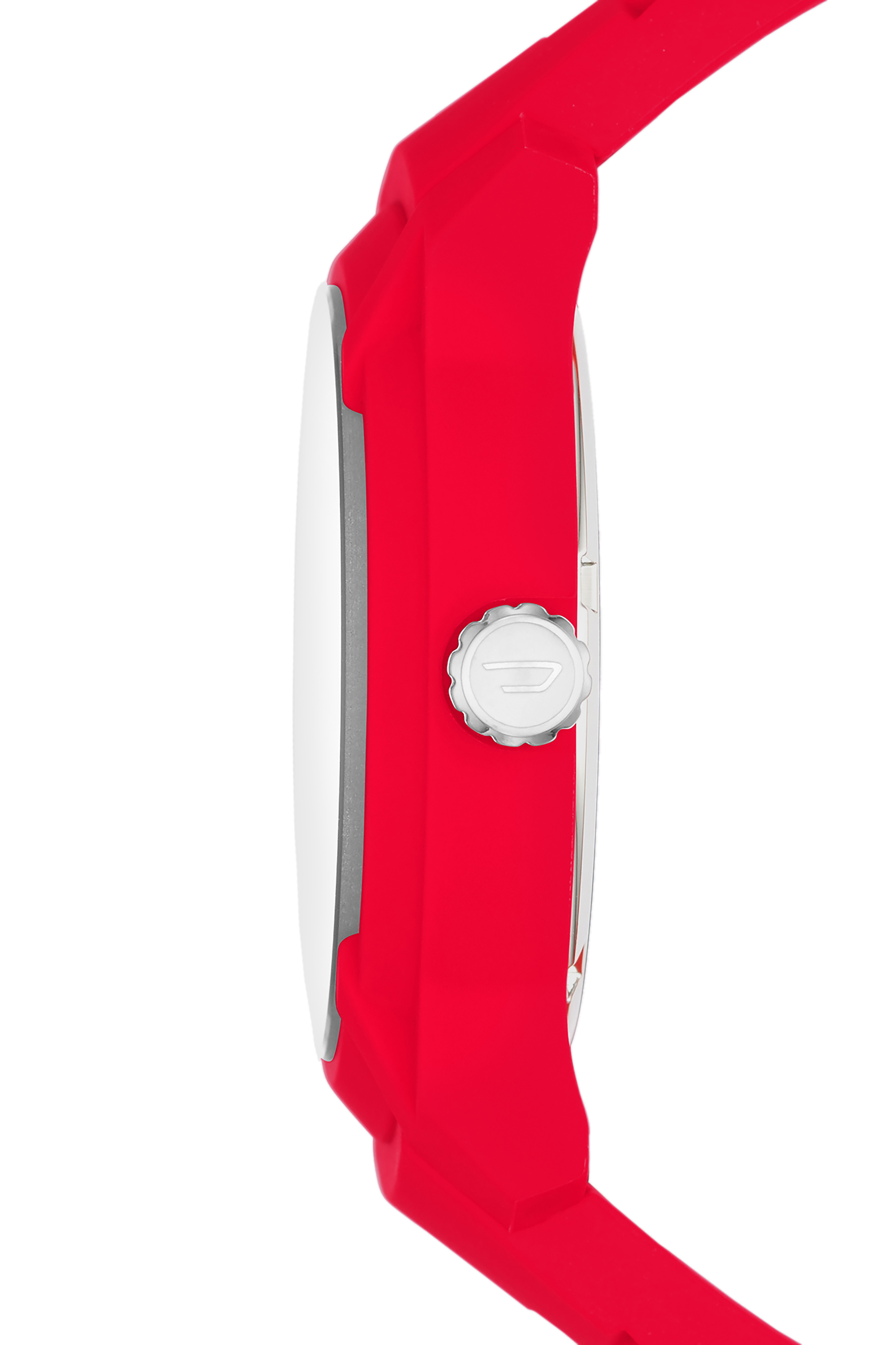 Diesel - DZ1820, Herren Armbar Uhr mit rotem Kristall in Rot - 2