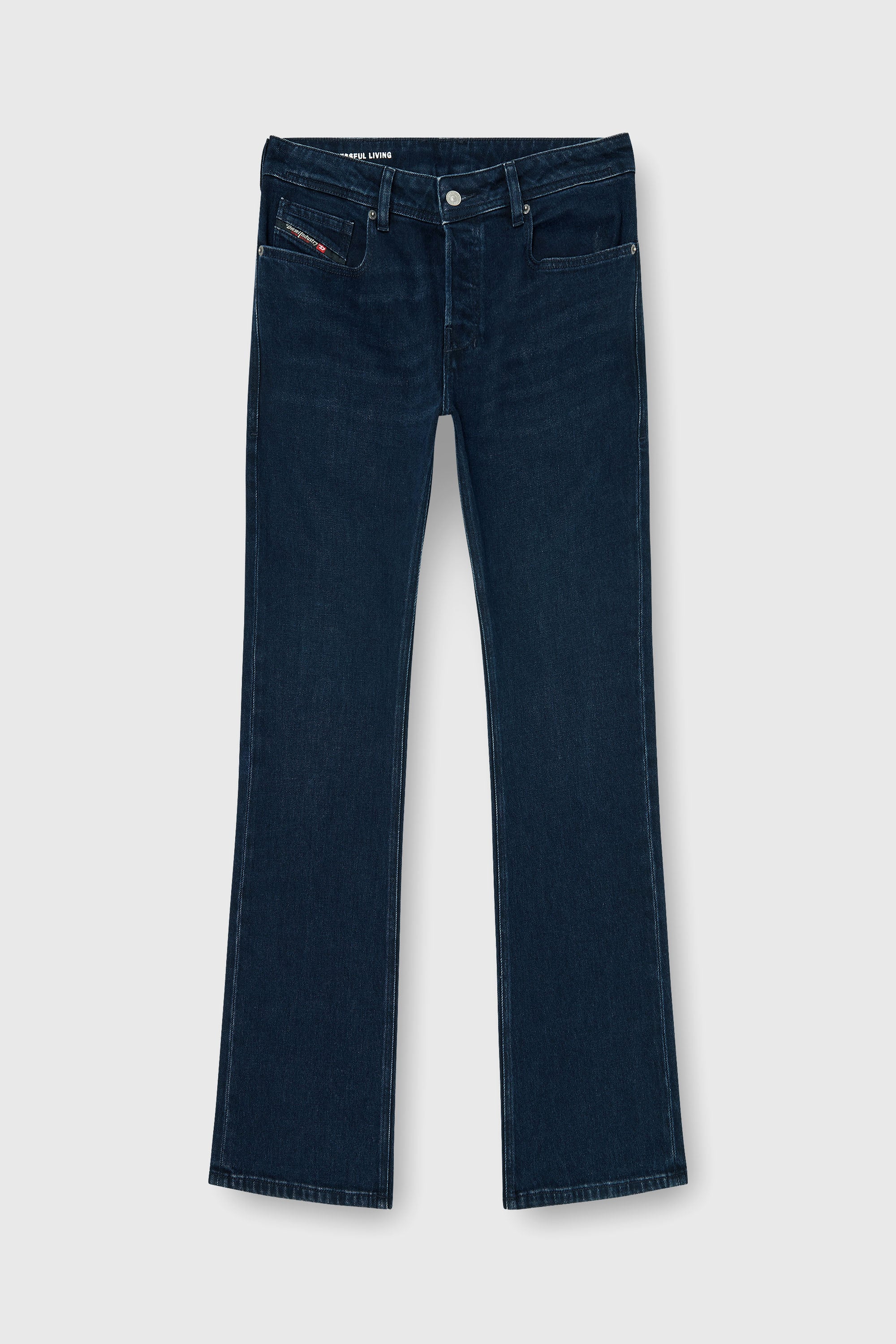 Diesel - Bootcut Jeans 2007 Zatiny 0KBBJ Uomo, Blu Scuro - Image 2
