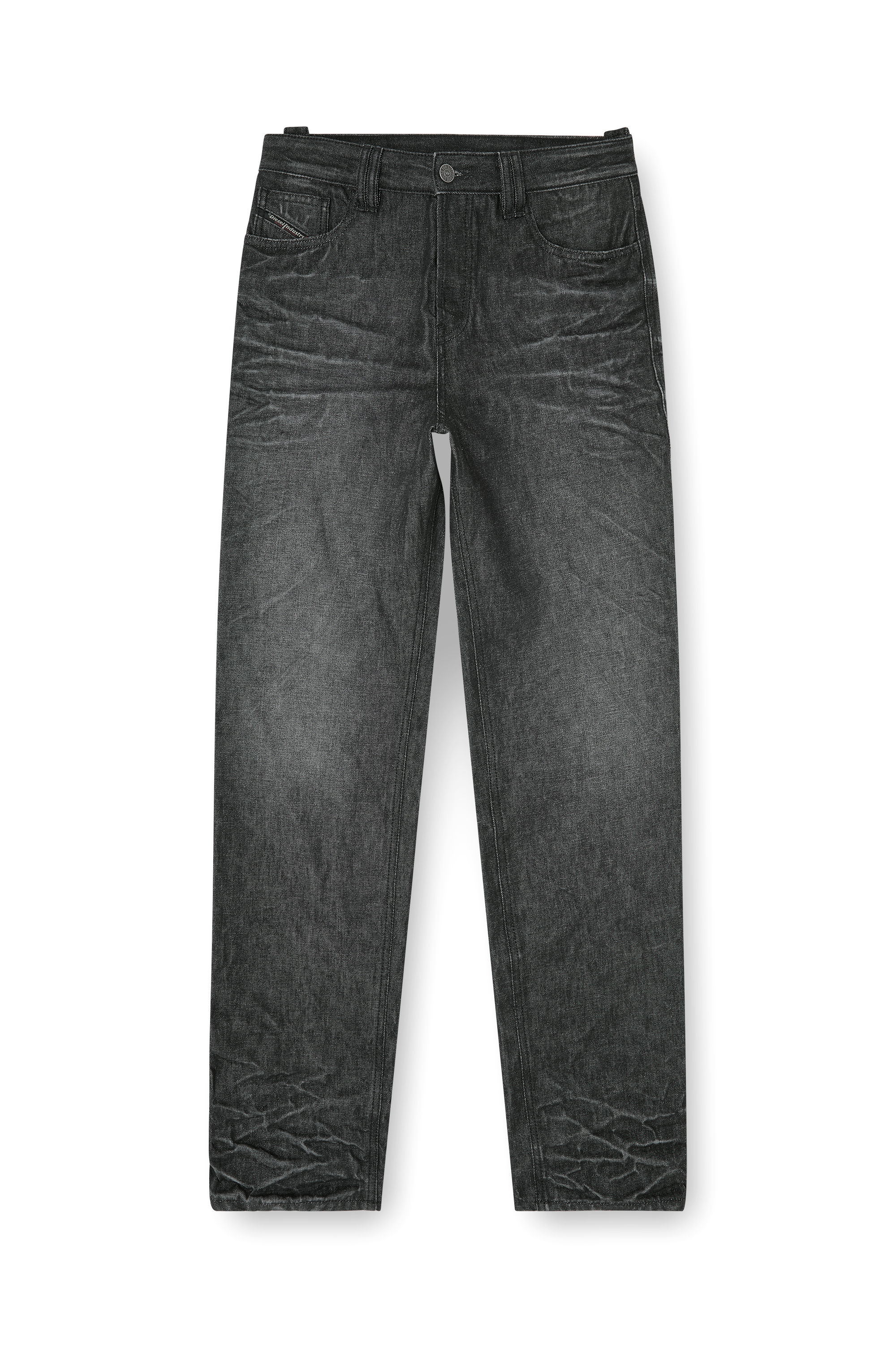 Diesel - Regular Jeans 1991 D-Voeed 09R39 Homme, Noir/Gris fonc&eacute; - Image 3