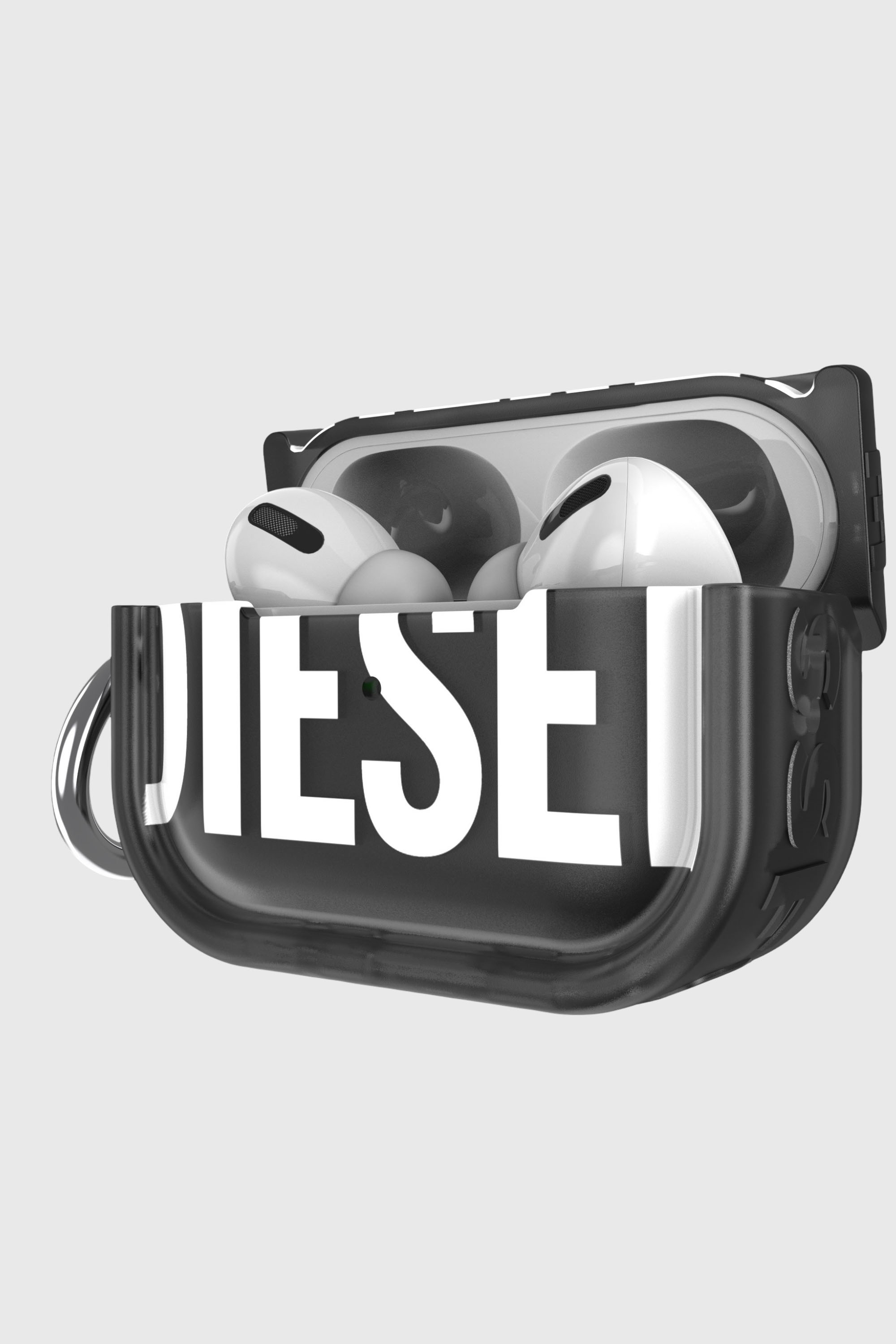 Diesel - 60451  AIRPODS CASE AIRPODS CASE, &Eacute;tui Biscotto Bumper Airpods pour Airpods Pro / Pro 2 Mixte in Noir - 2