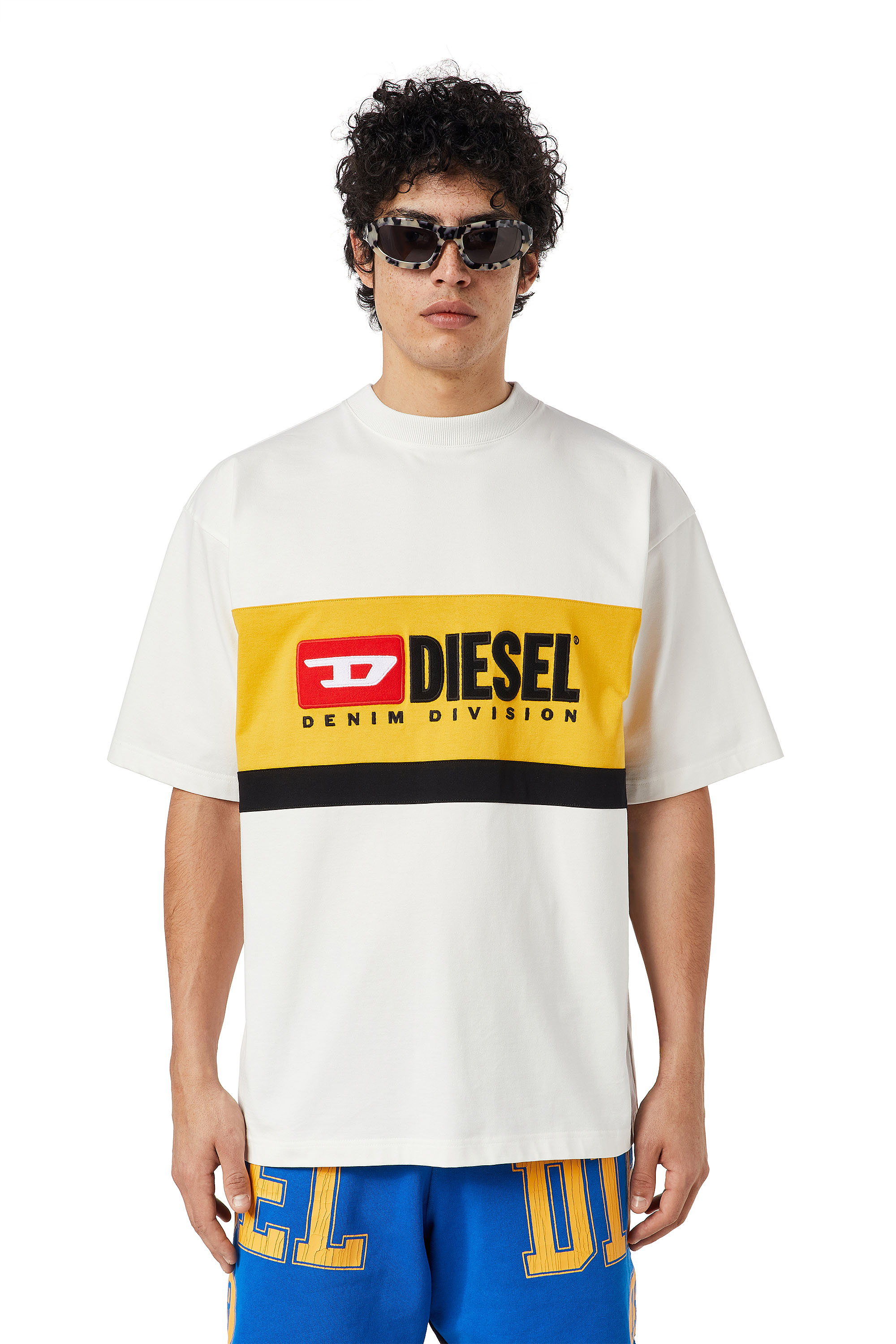 Diesel - T-STREAP-DIVISION, Blanc - Image 3