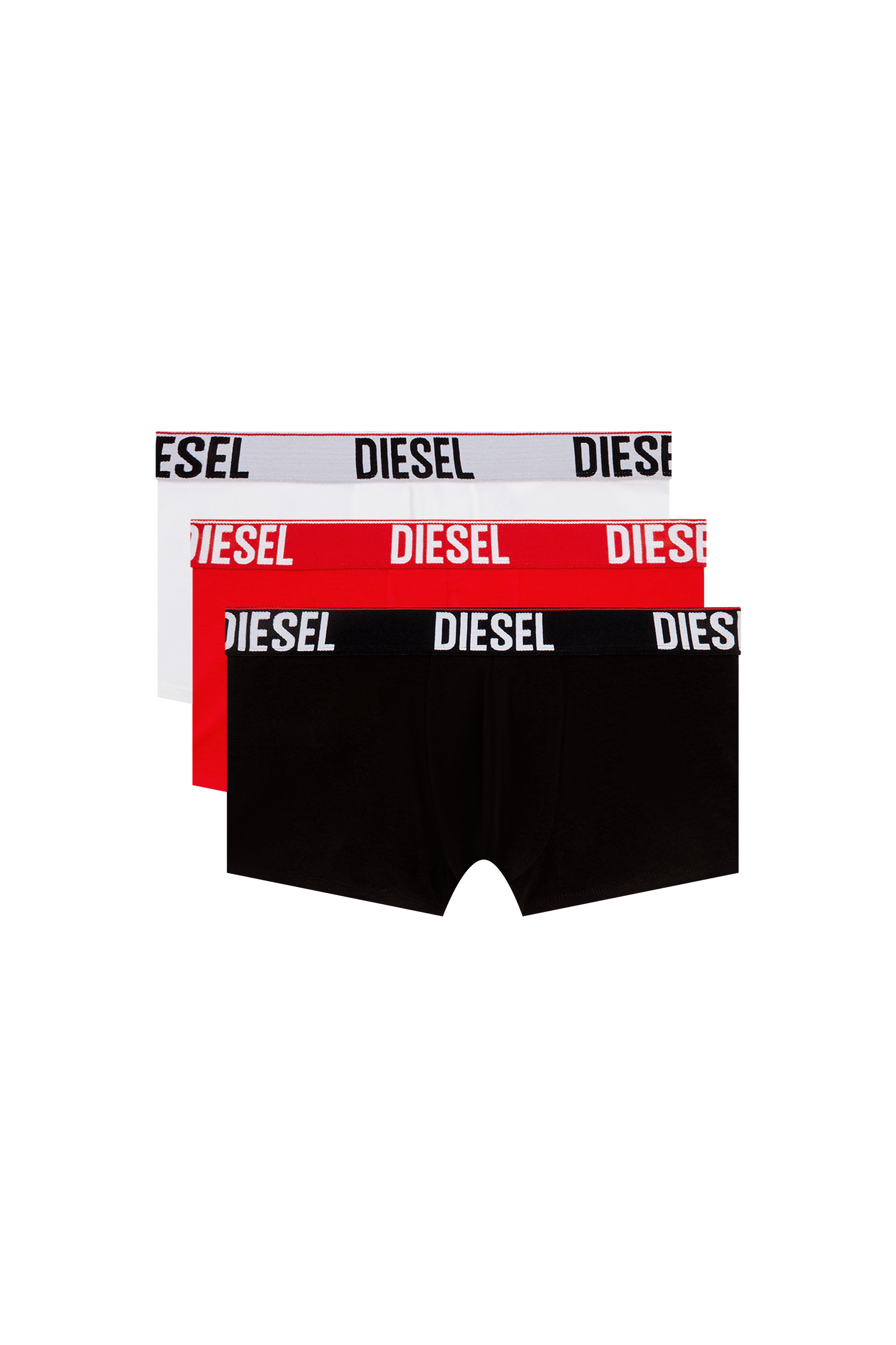 Diesel - UMBX-DAMIENTHREEPACK, Uomo Set di tre boxer con fascia in tono in Multicolor - Image 1