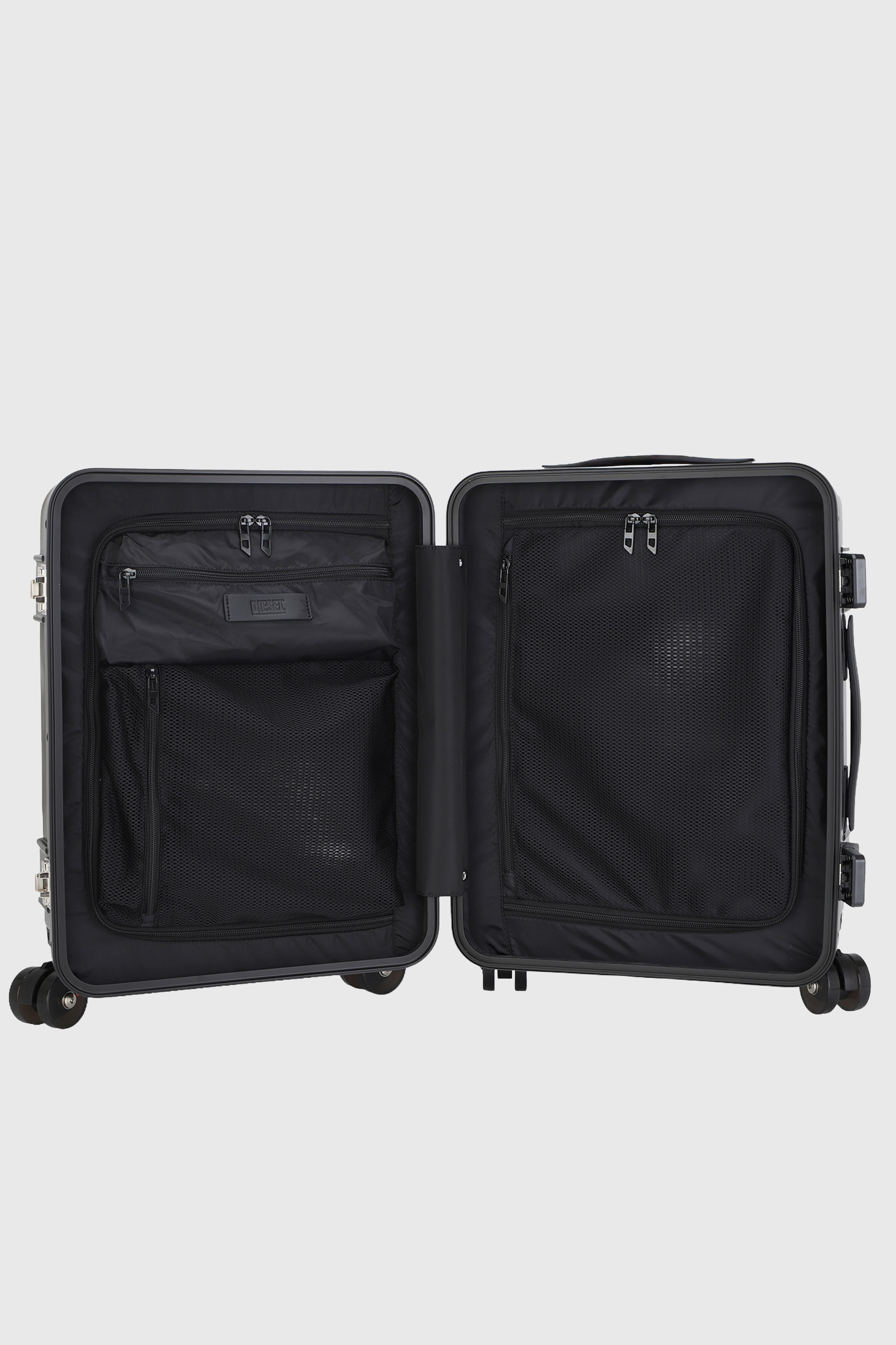 Diesel - DIESEL PC STRONG IMAGE TROLLEY- DSL003, Valigia resistente taglia S Unisex in Nero - 3