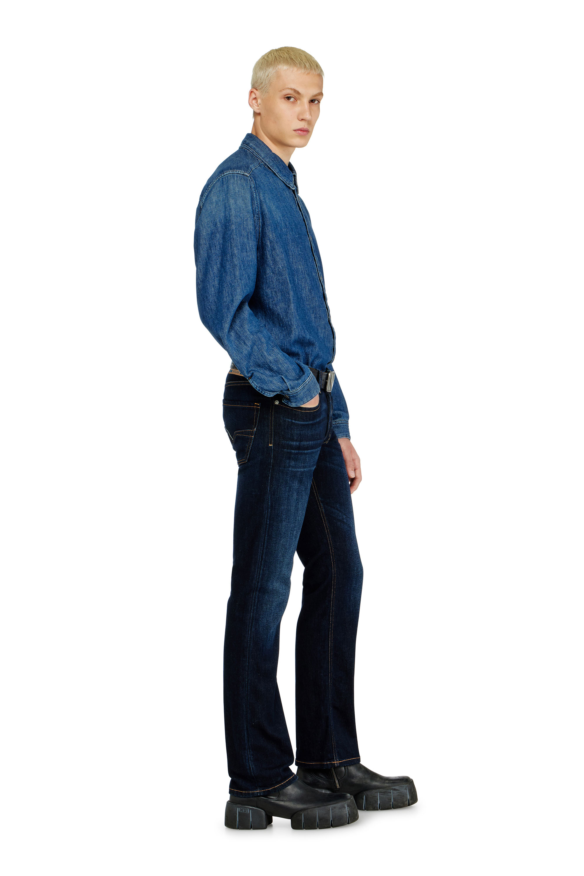 Diesel - Herren Regular Jeans 1985 Larkee 09Q15, Dunkelblau - 4