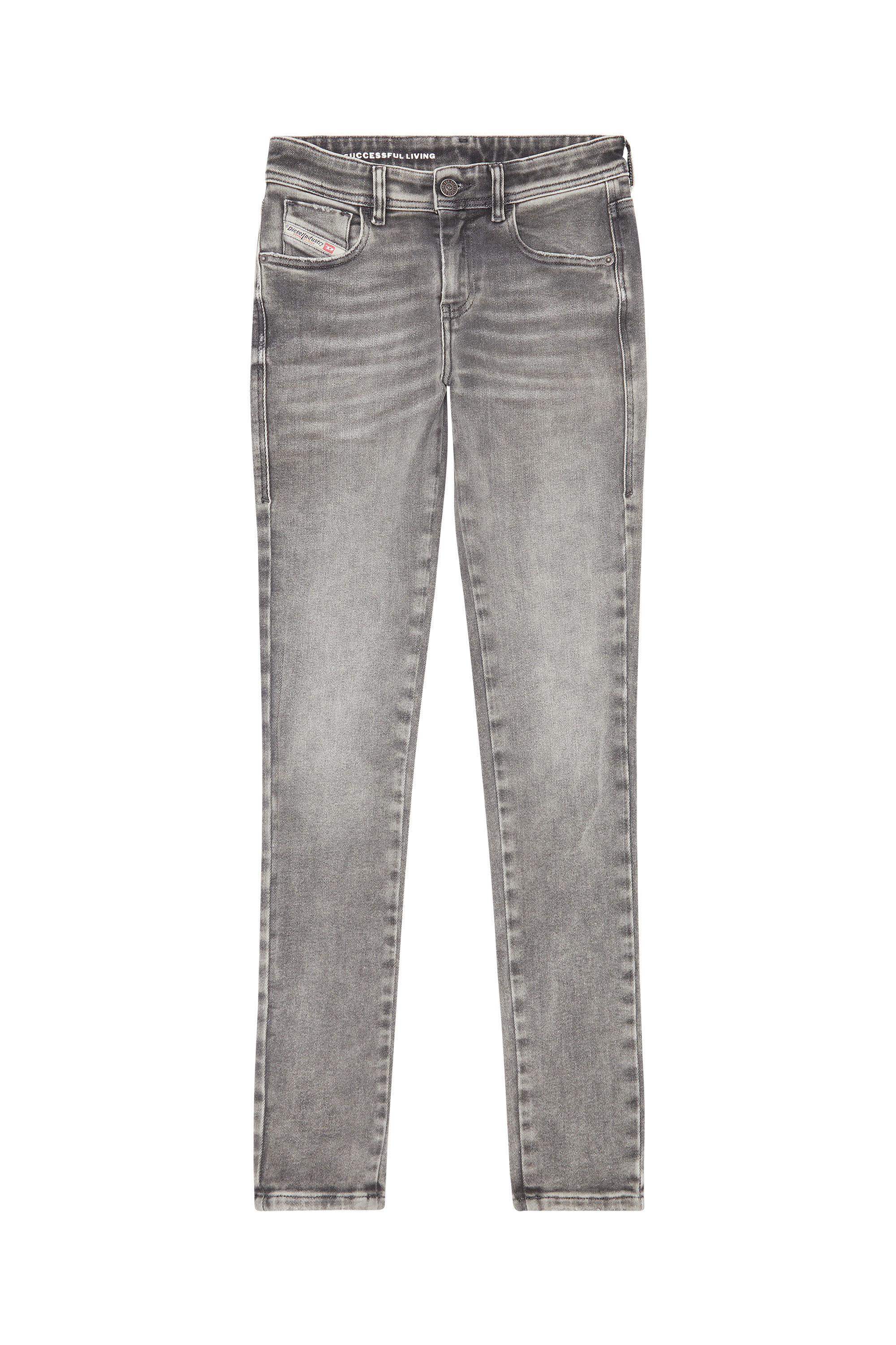 Diesel - Super skinny Jeans 2017 Slandy 068GL, Grau - Image 4