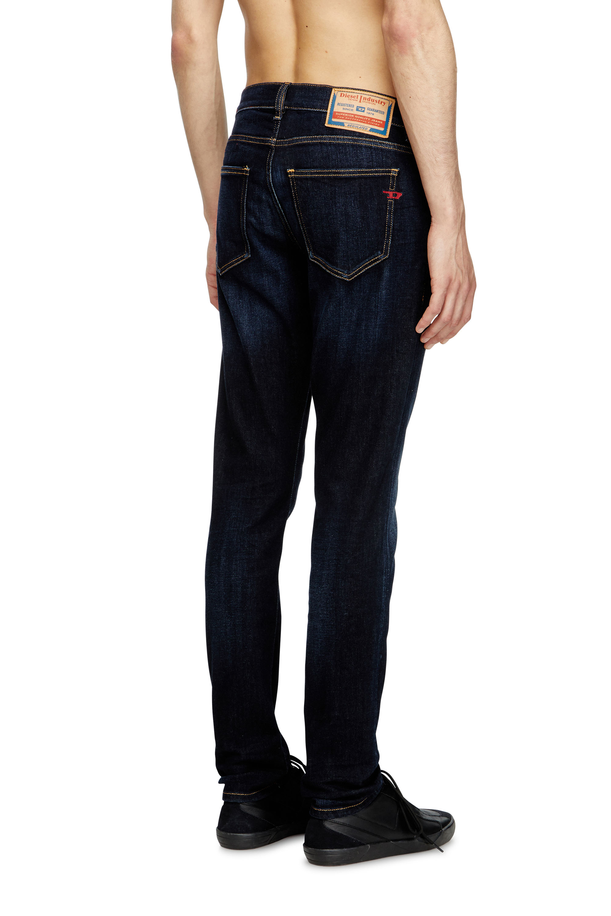 Diesel - Herren Slim Jeans 2019 D-Strukt 009ZS, Dunkelblau - 4