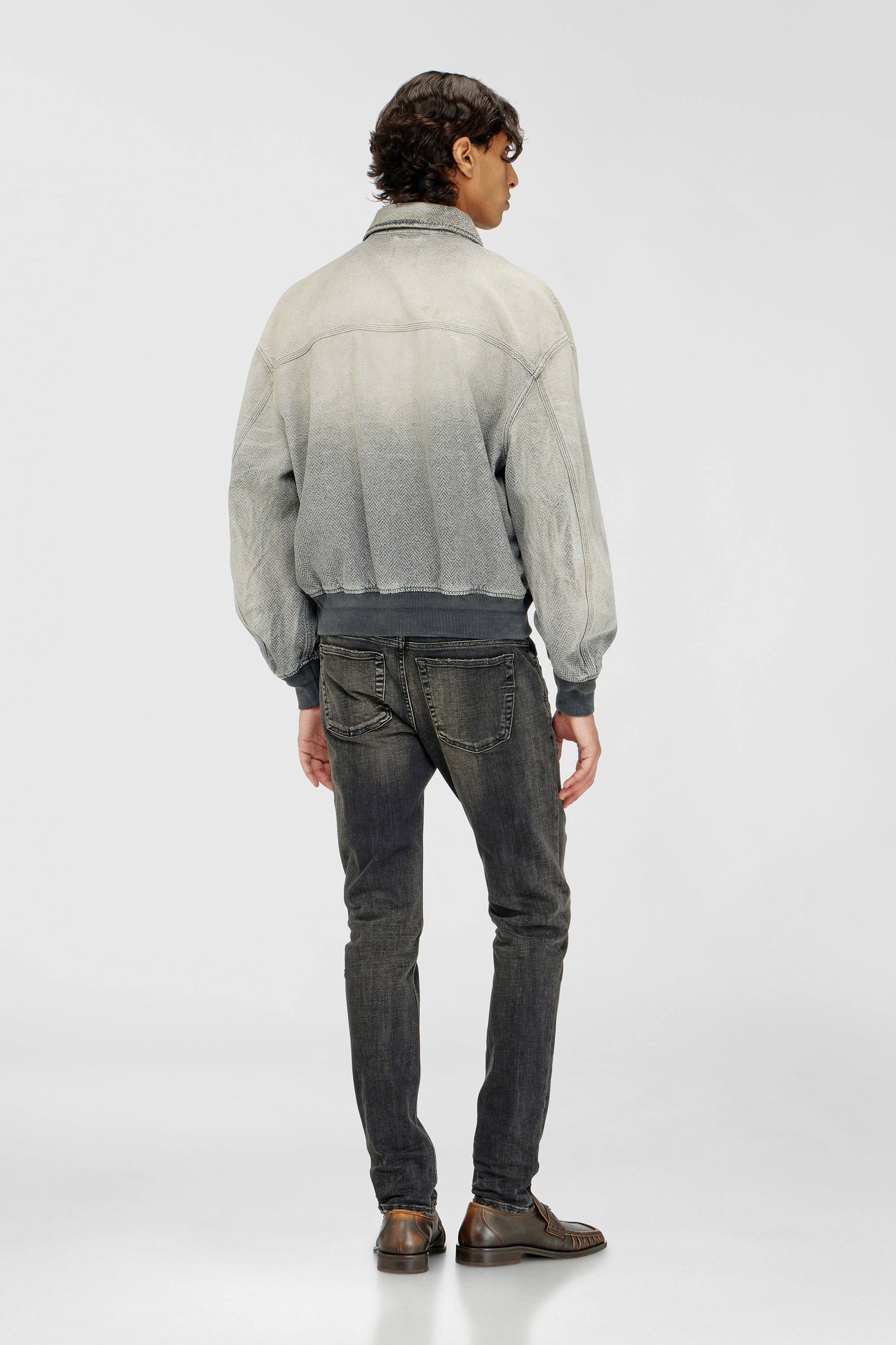 Diesel - Skinny Jeans 1979 Sleenker 09P77 Homme, Noir/Gris fonc&eacute; - Image 3