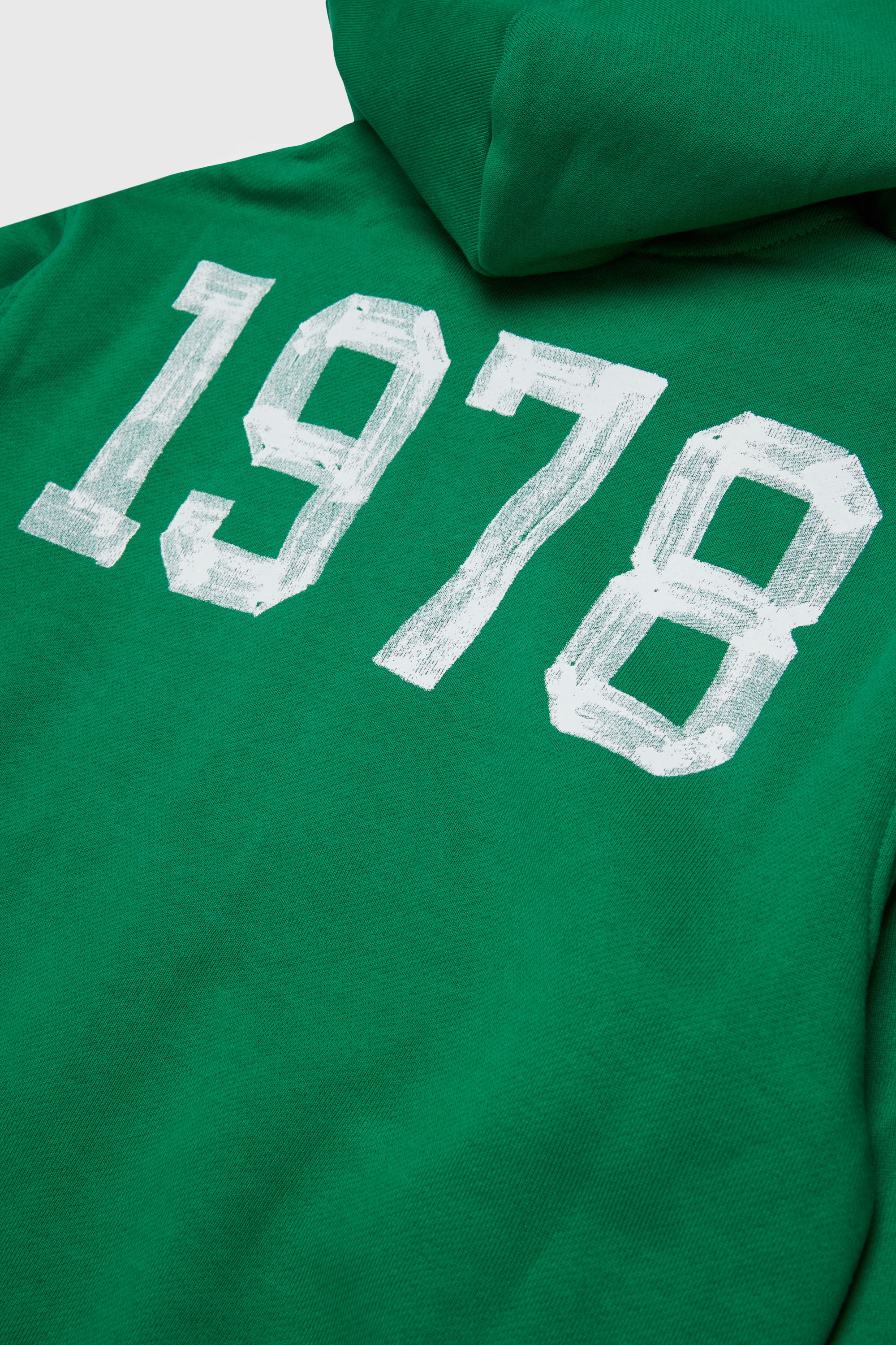 Diesel - SBANDHOOD OVER, Sweat &agrave; capuche zipp&eacute; avec logo effet peinture Homme in Vert - 4