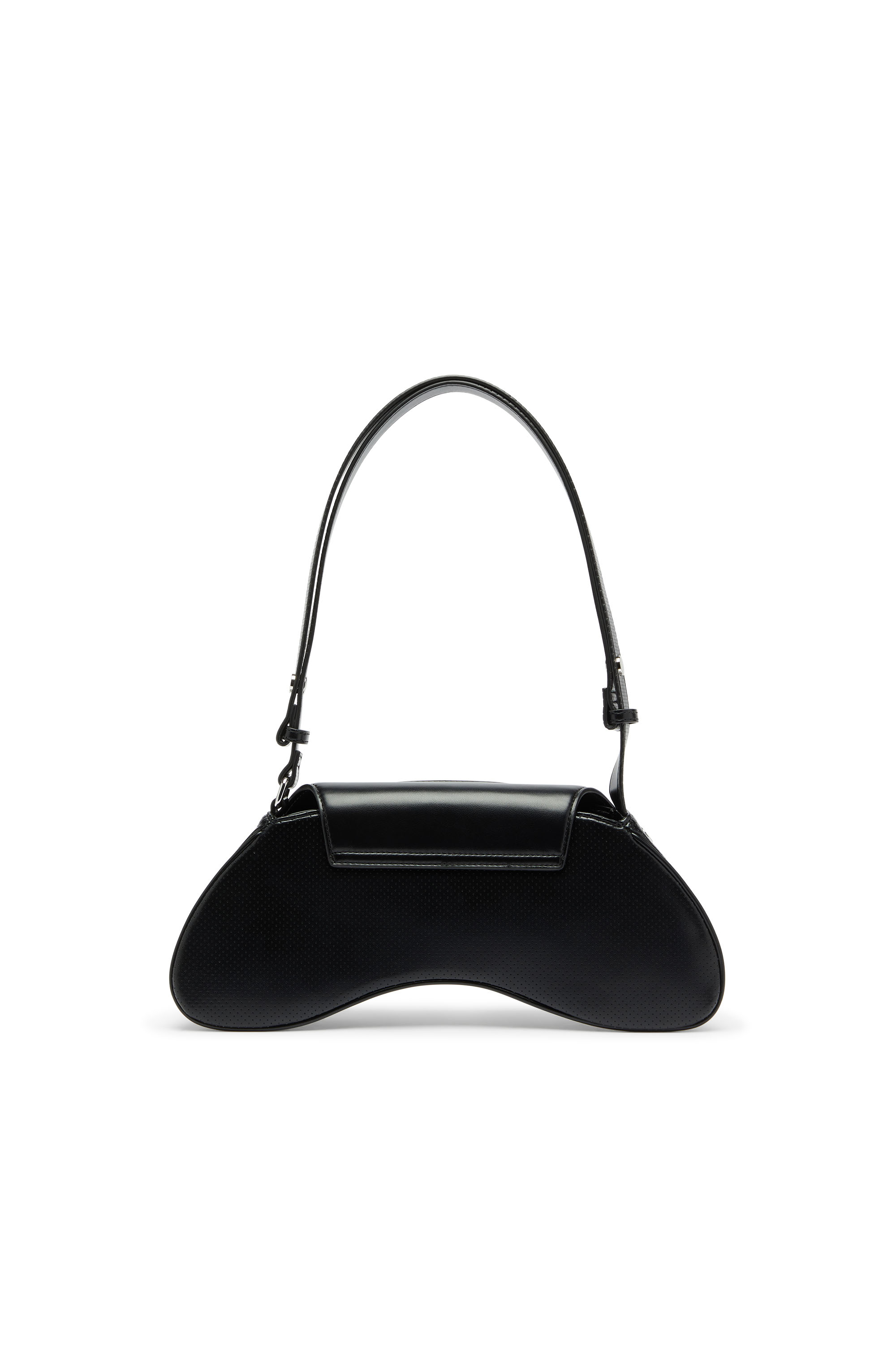 Diesel - PLAY CROSSBODY, Play - Sac bandouli&egrave;re en PU matelass&eacute; perfor&eacute; Femme in Noir - 2