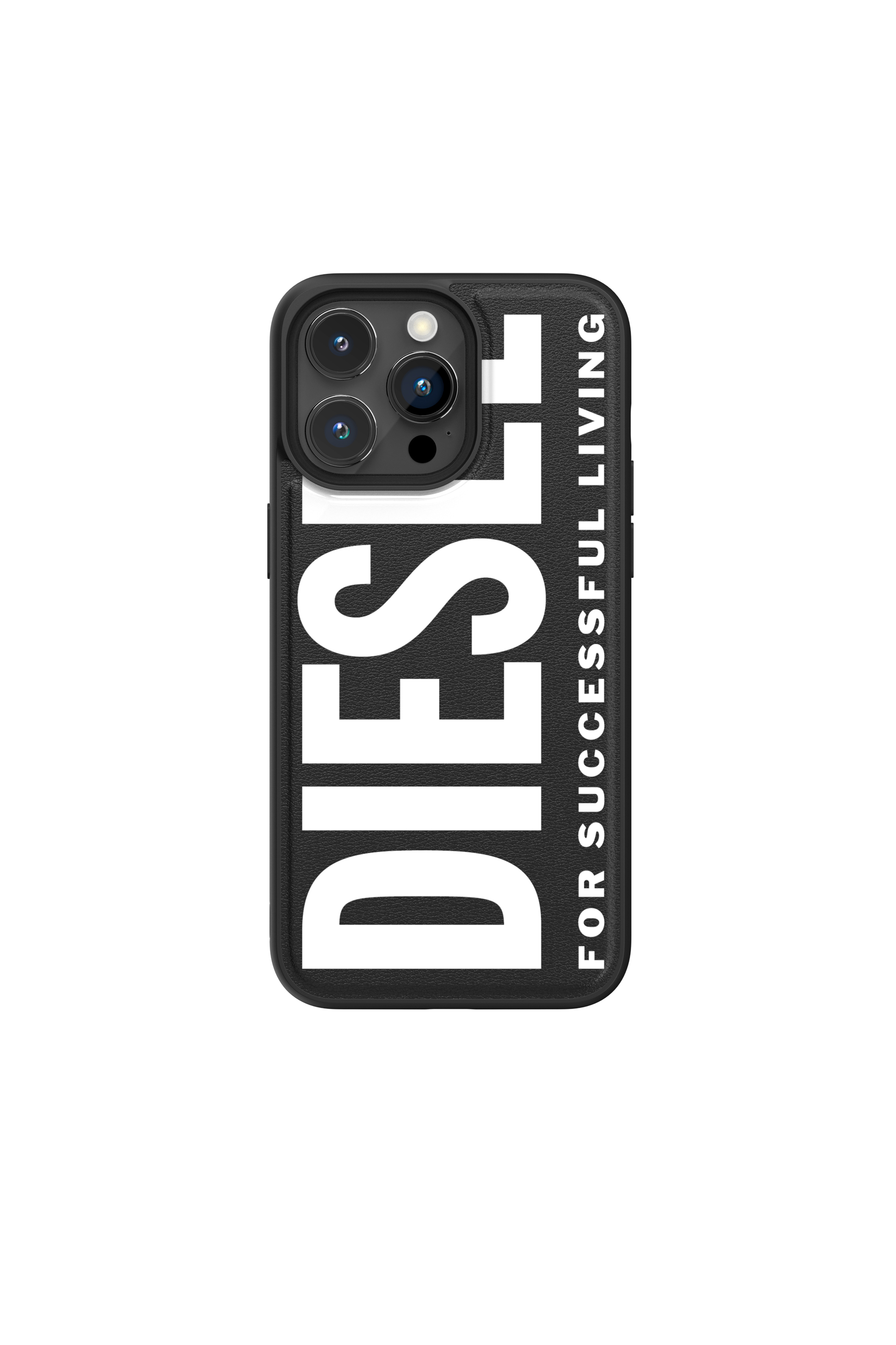 Diesel - 54168 MOULDED CASE, Unisex Cover sagomata iP15 Pro Max in Nero - Image 2