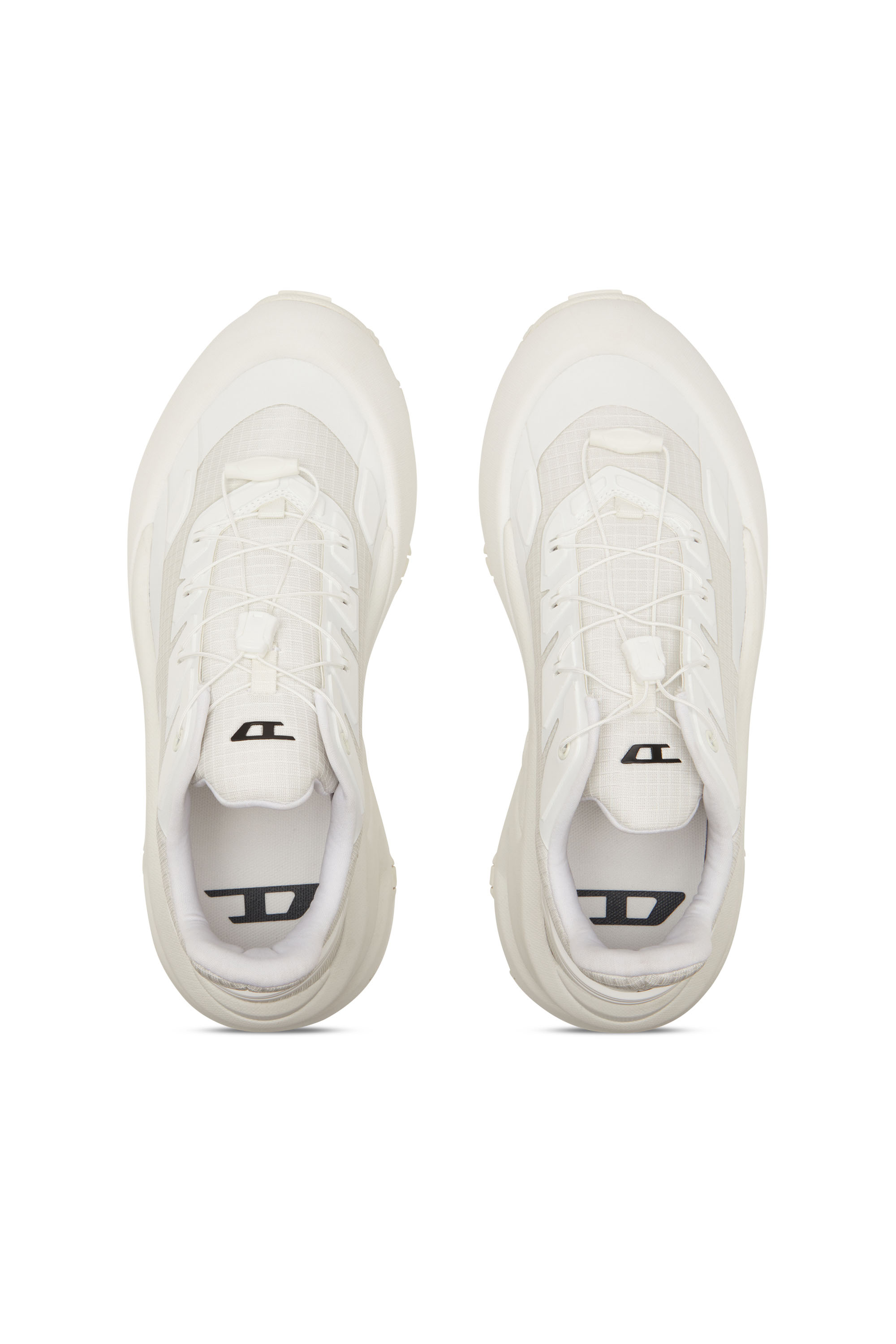 Diesel - D-CAGE RUNNER, D-Cage Runner-Sneakers en ripstop avec bordure en TPU Homme in Blanc - 5