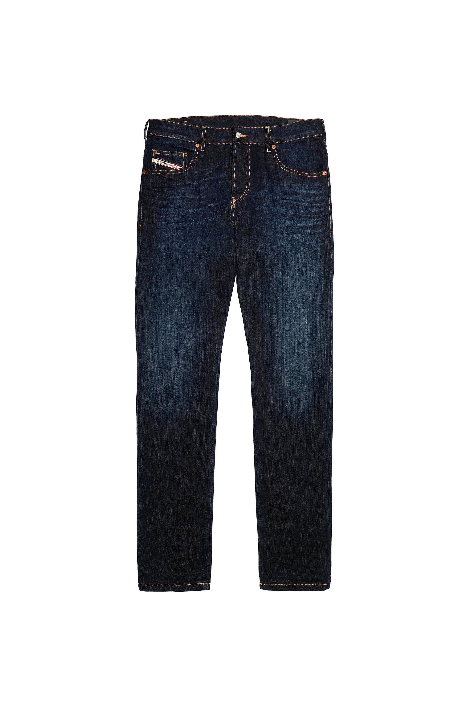 Diesel - D-Yennox 009ZS Tapered Jeans, Blu Scuro - Image 6