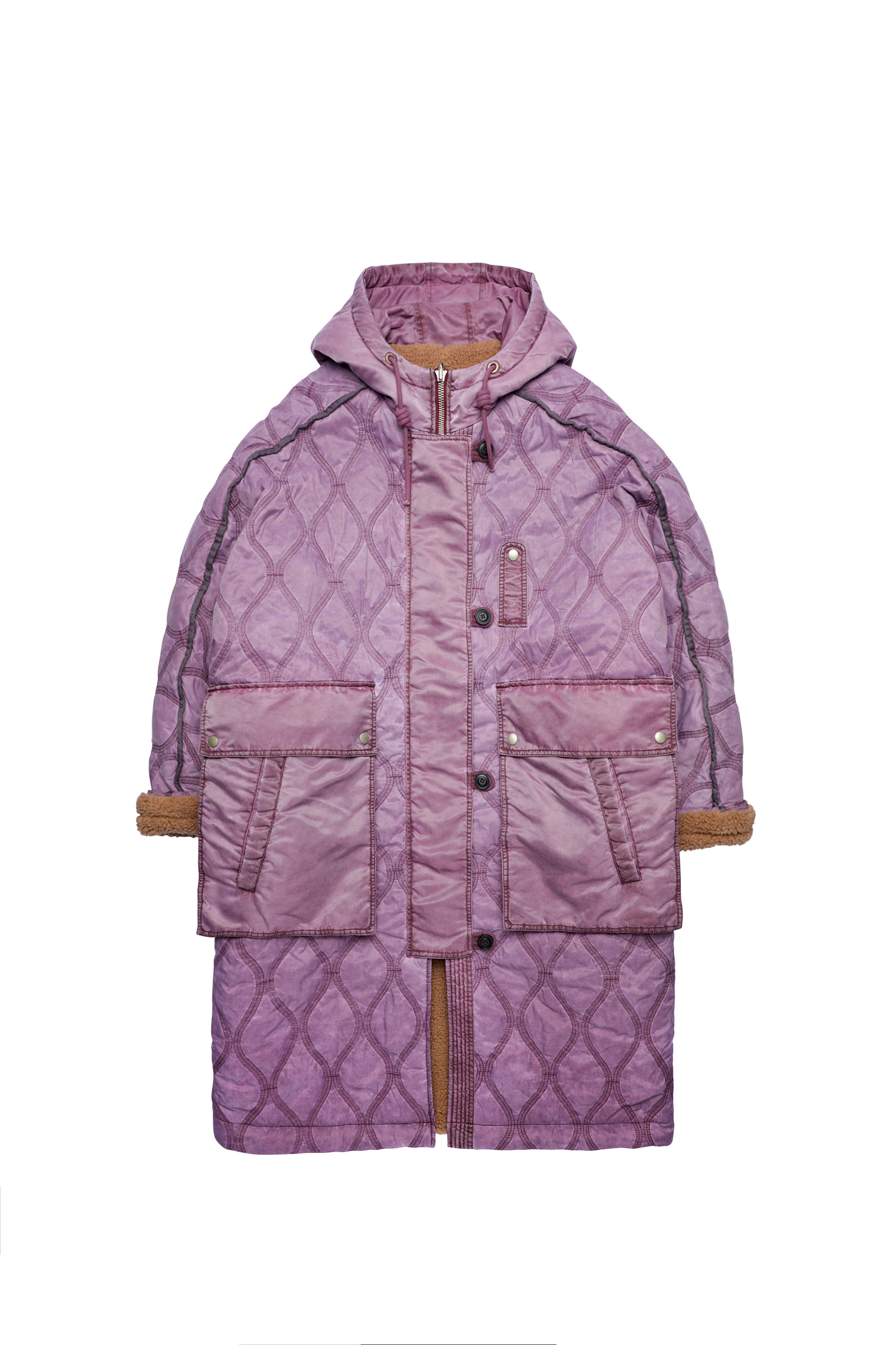 W-DAYA-21, Violet Foncé - Vestes d'hiver