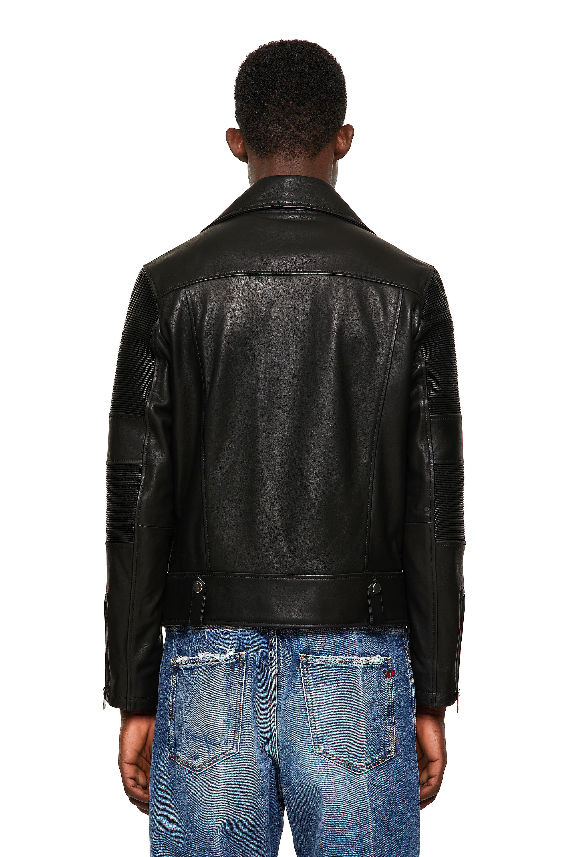 diesel lederjacke xl