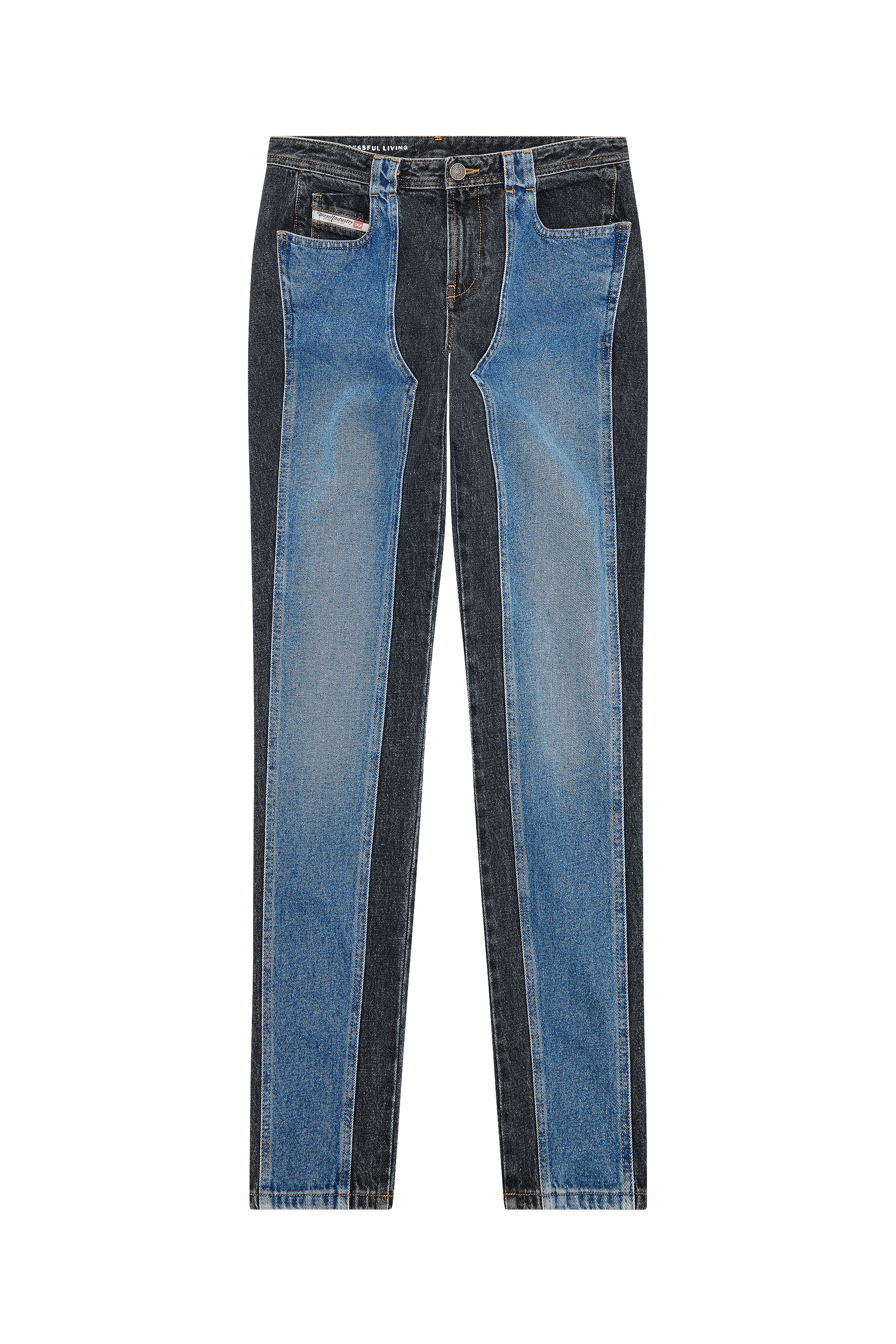 Diesel - Skinny Jeans D-Tail 09F21, Blu medio - Image 4