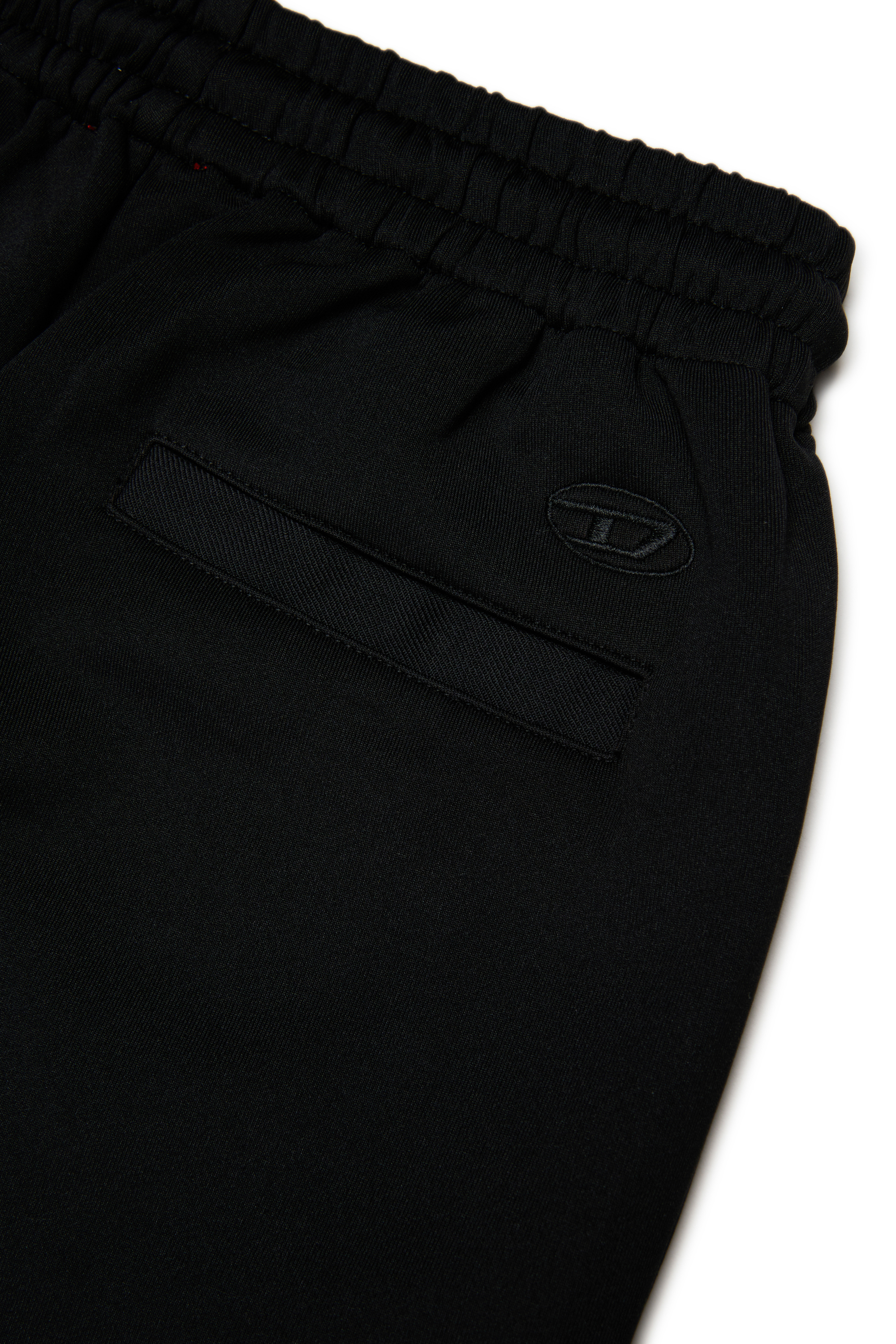 Diesel - PREBON, Pantaloni da tuta in misto lana Uomo in Nero - 4