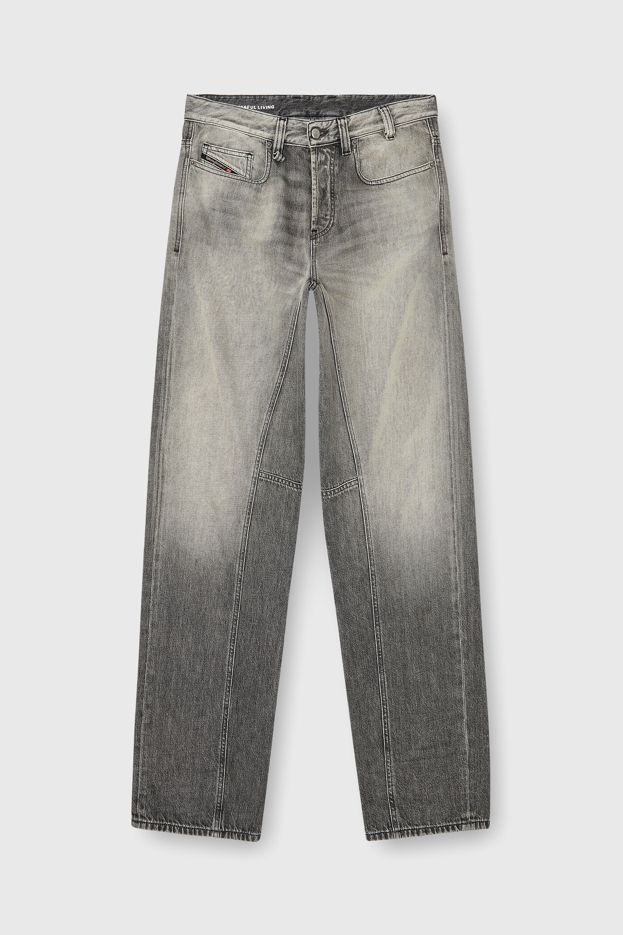 Diesel - Man's Relaxed Jeans 2001 D-Macro 09P56, Grey - 2