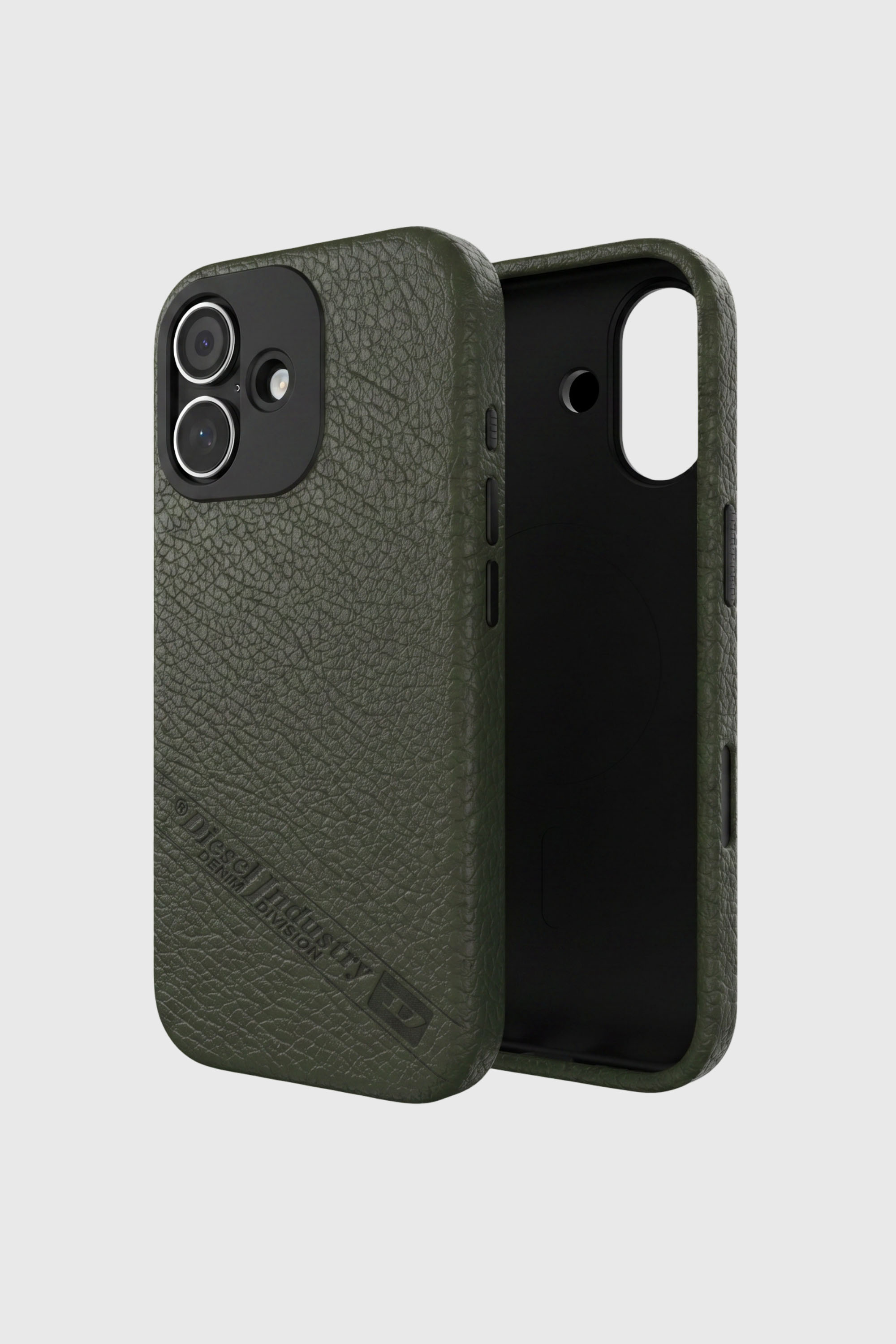 Diesel - 60646 MOULDED CASE, Cover Flag D con MagSafe per iPhone 17 Unisex in Verde - 1