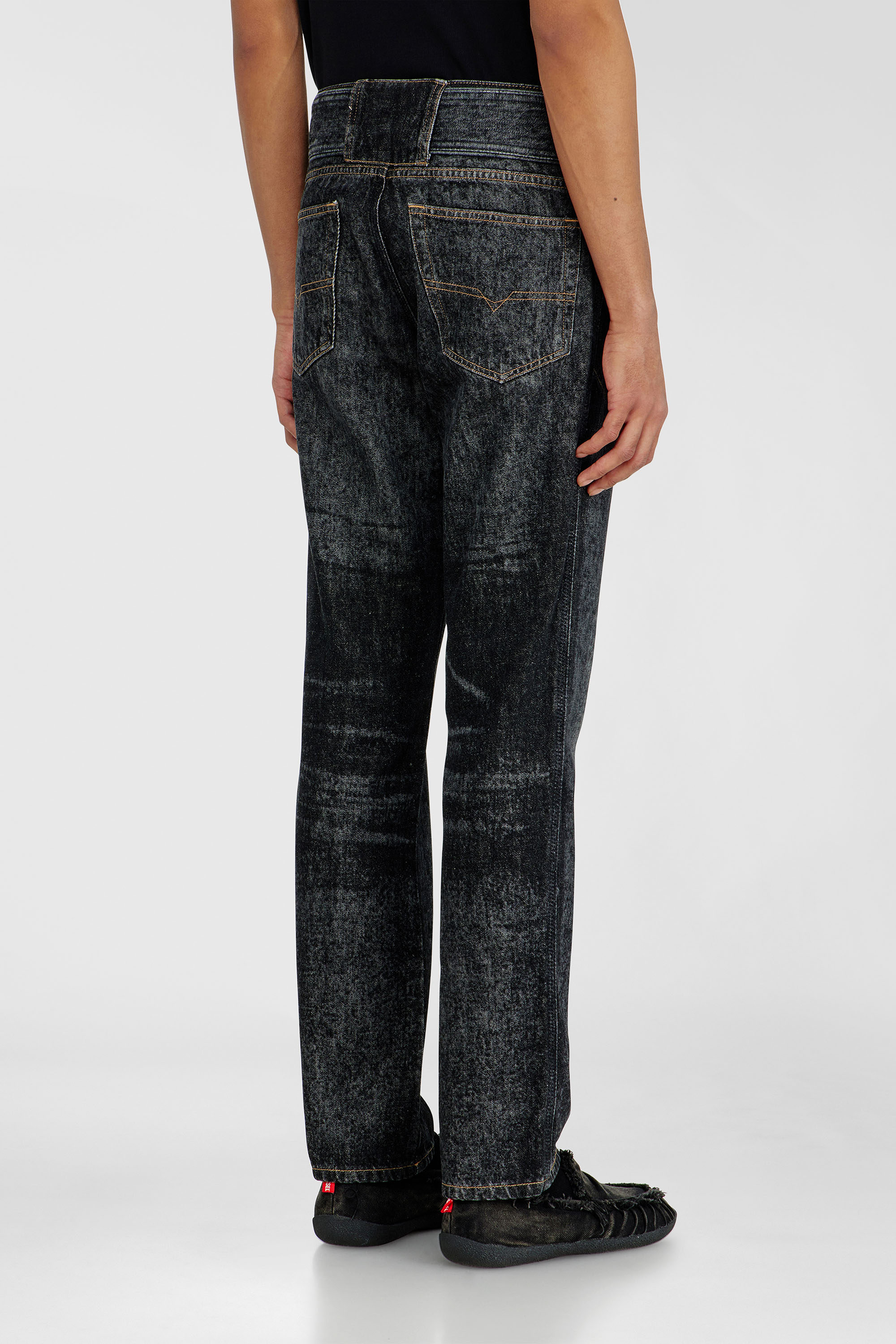 Diesel - Herren Slim Jeans D-Villus 09Q24, Schwarz/Dunkelgrau - 5