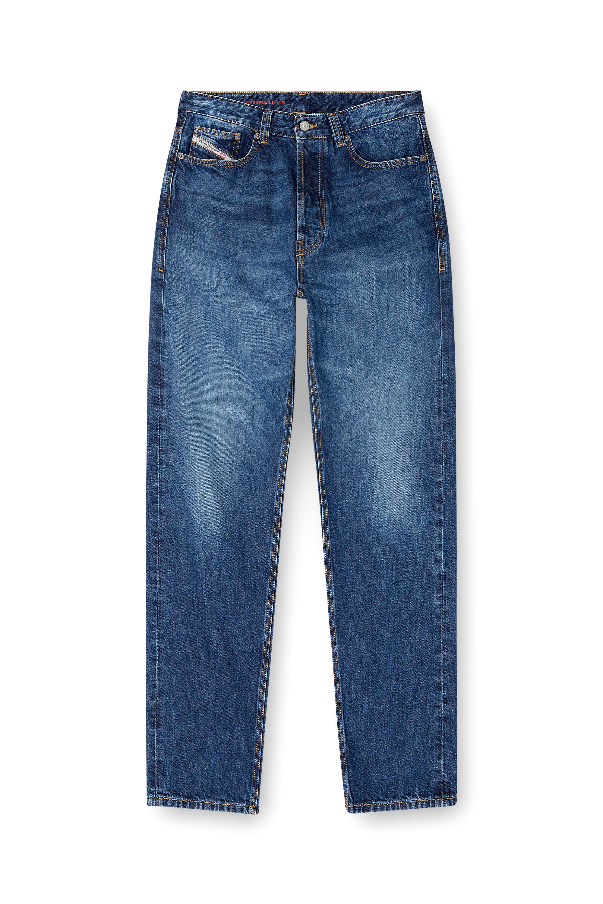Diesel - Herren Regular Jeans 2024 D-Macs 09I27, Mittelblau - 3