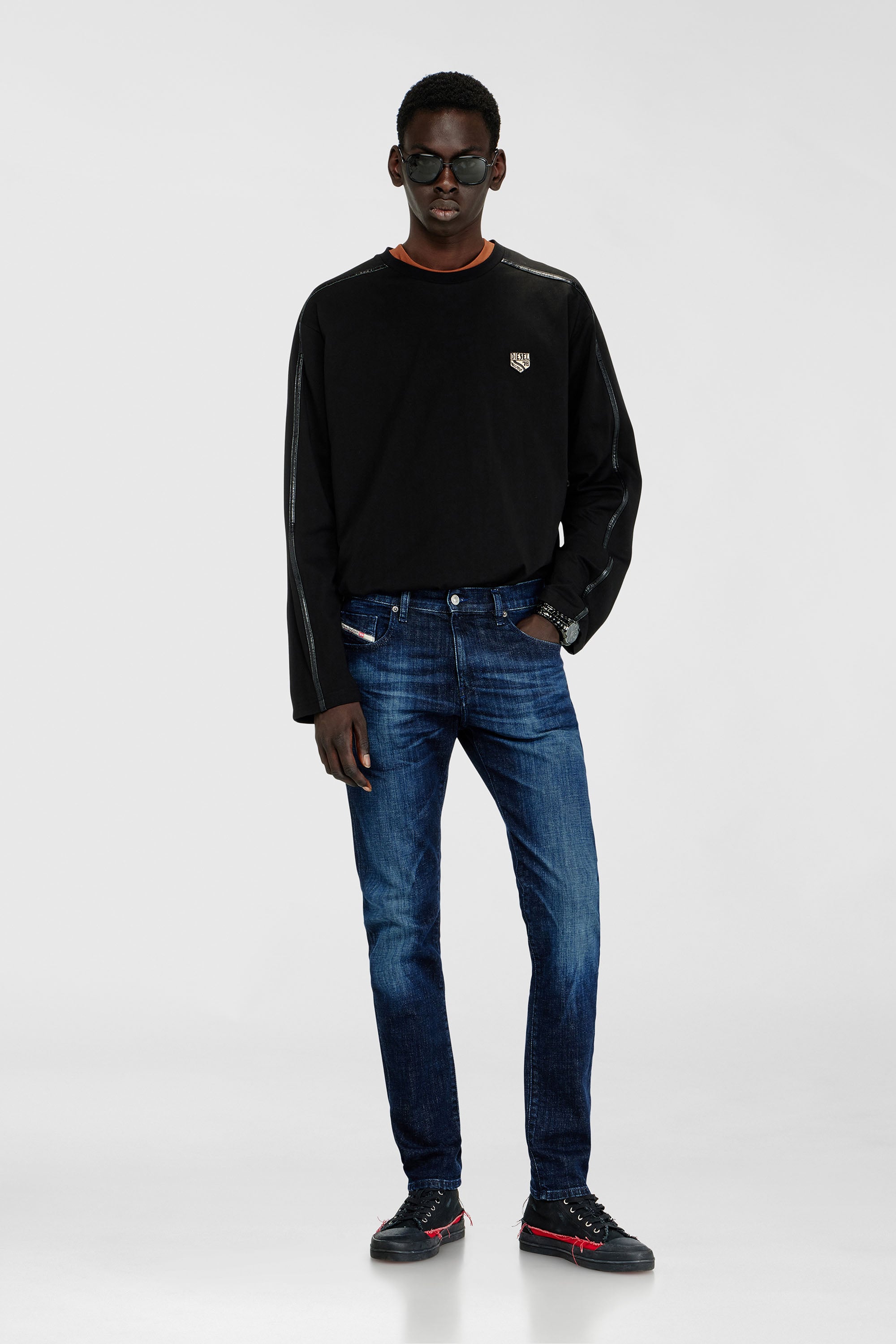 Diesel - Herren Slim Jeans 2019 D-Strukt 0ADBL, Dunkelblau - 2