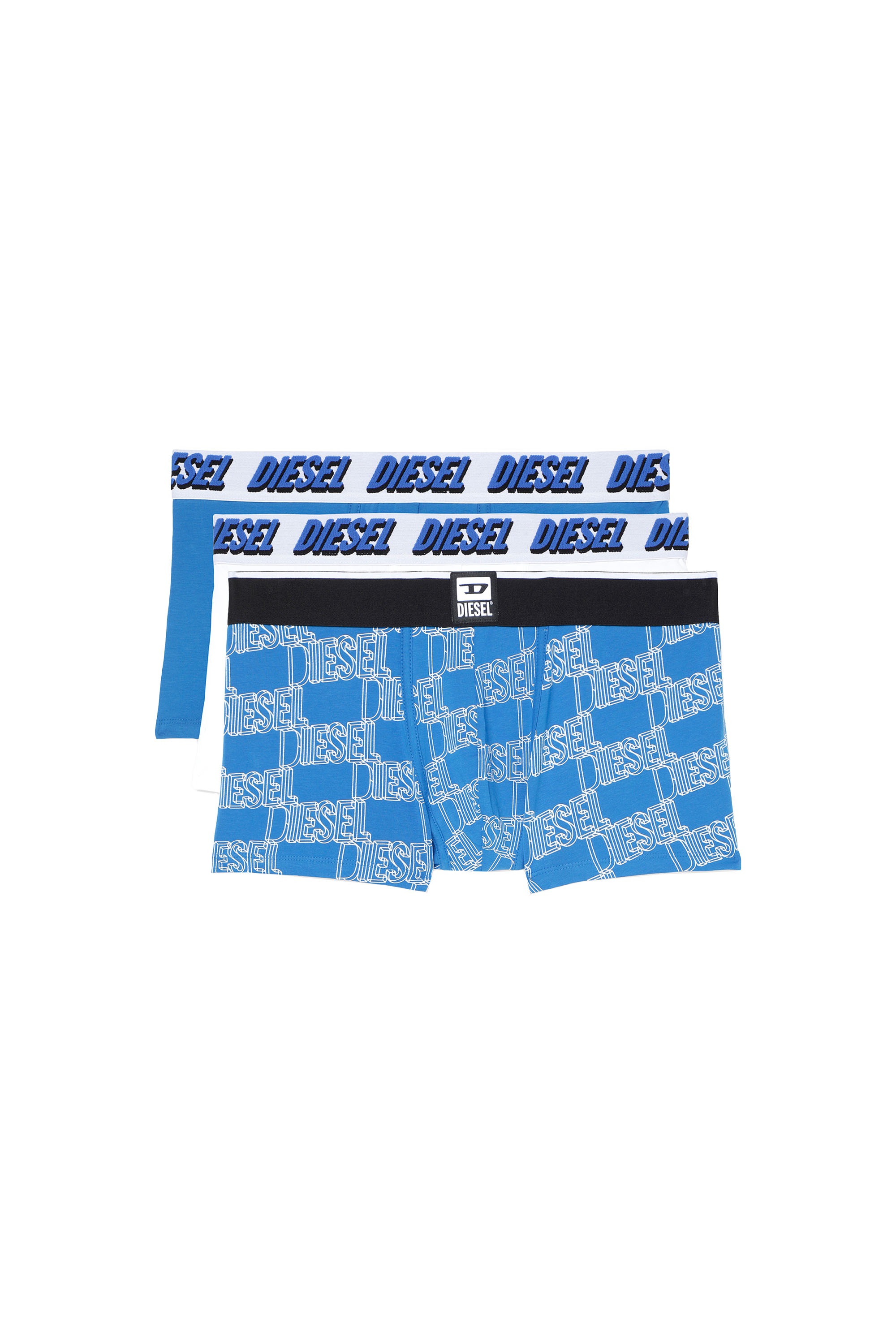 UMBX-DAMIENTHREEPACK, Bleu/Blanc - Boxeurs courts