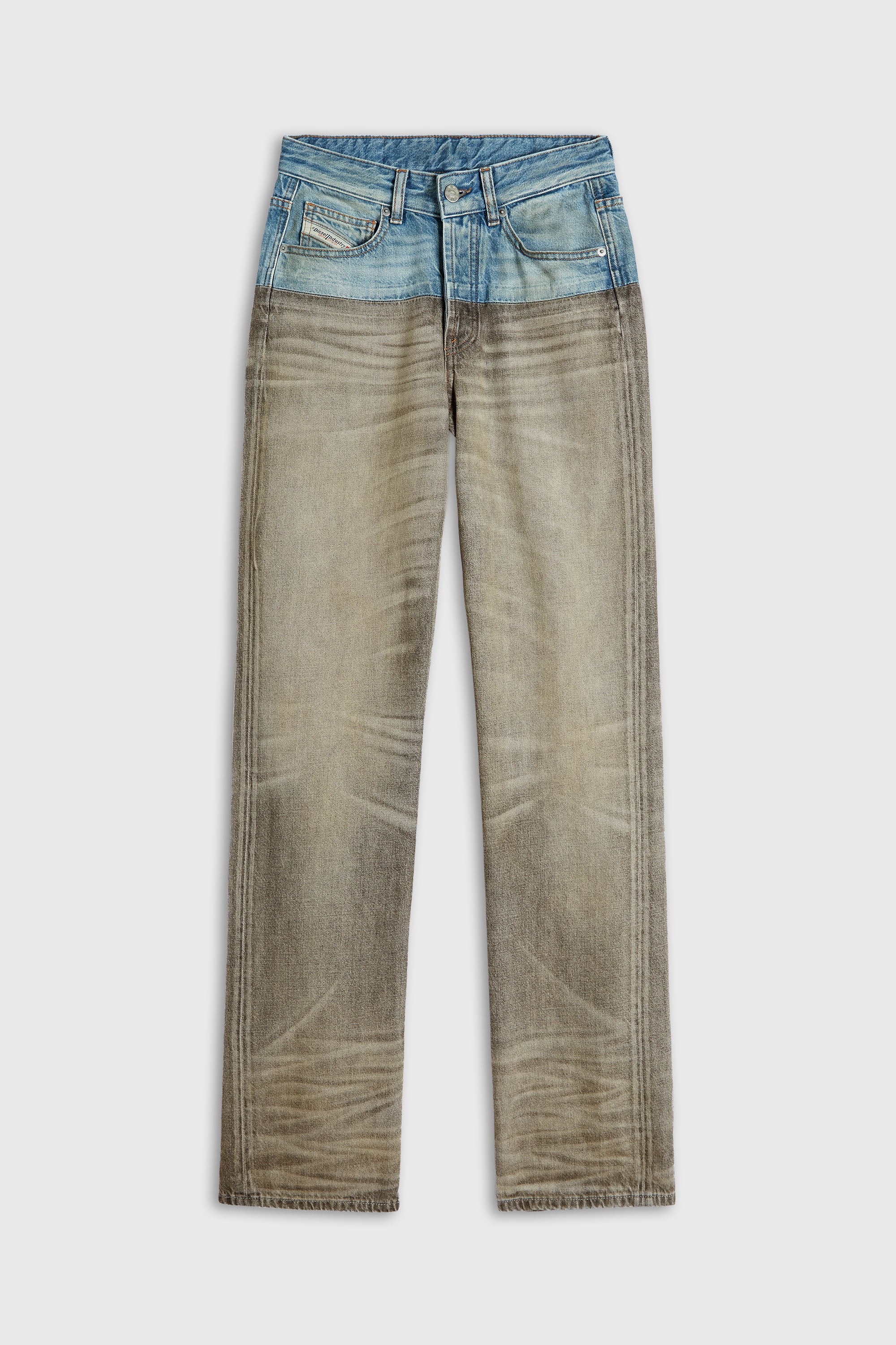 Diesel - Damen Regular Jeans D-Sie 0ADDX, Grau/Blau - 6