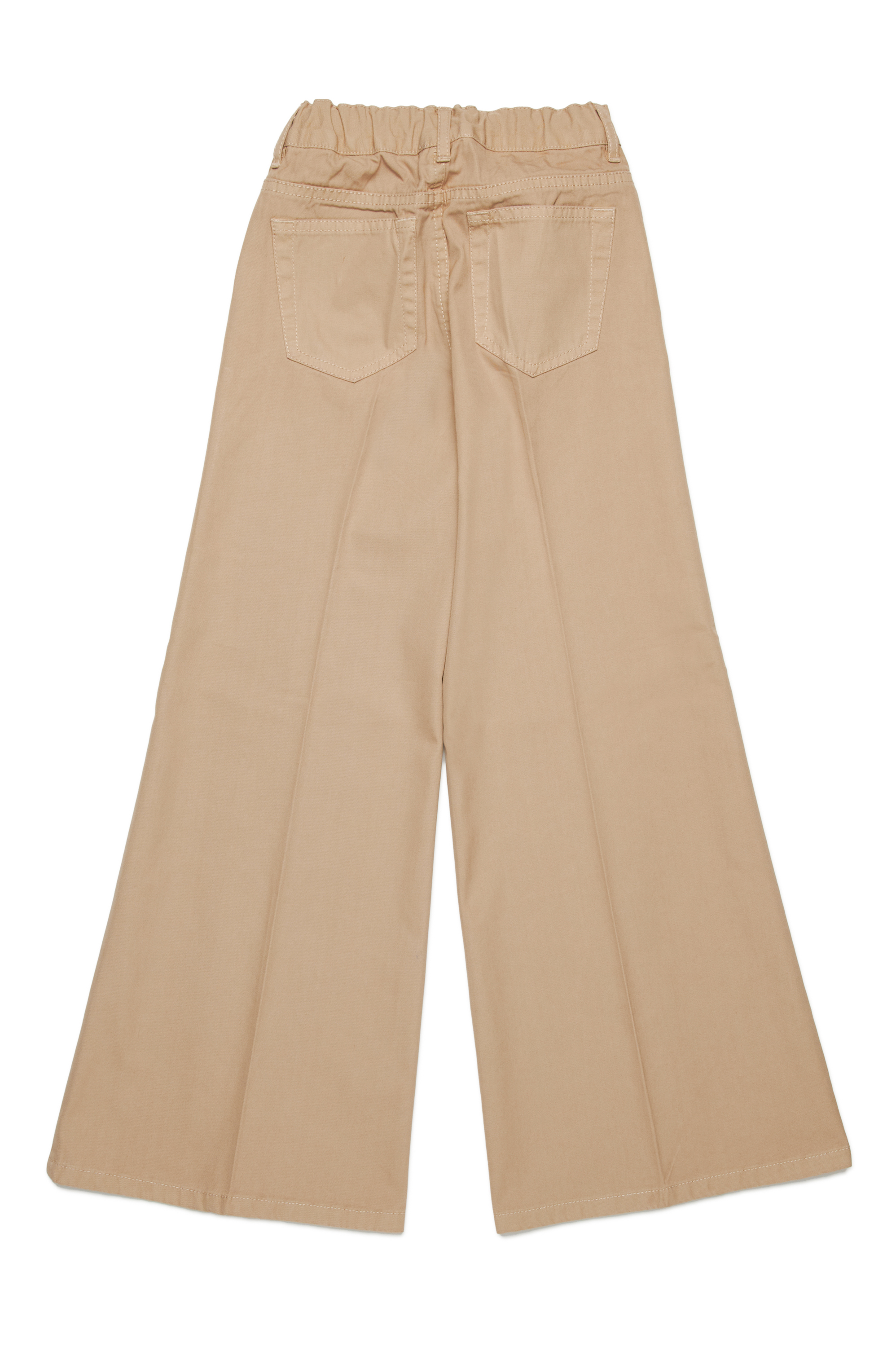 Diesel - POLAX, Woman Flared trousers with Oval D in Brown - Image 2