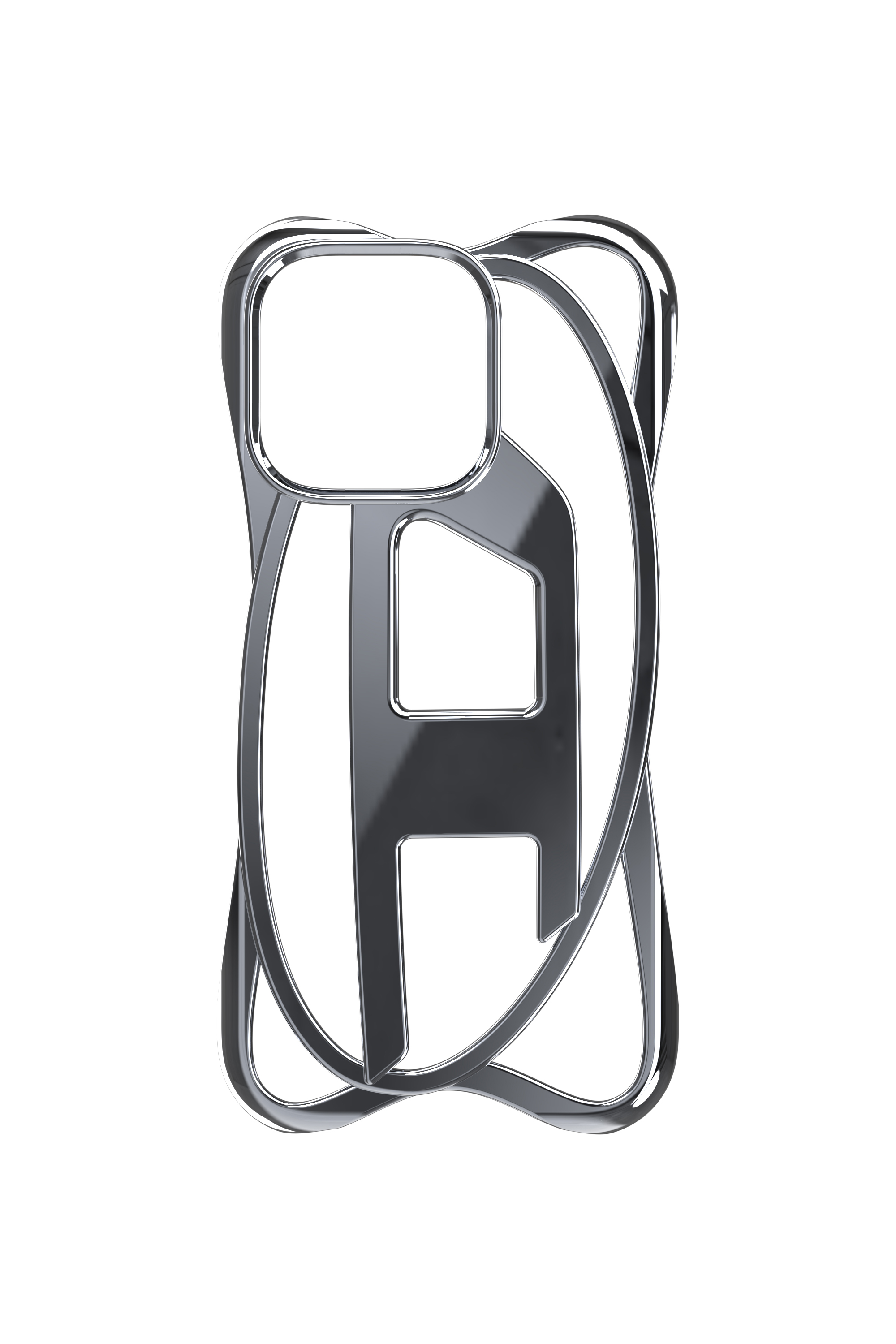 Diesel - 60267 CAGED D CASE, Coque Caged D iPhone 16 Pro Mixte in Gris - 4