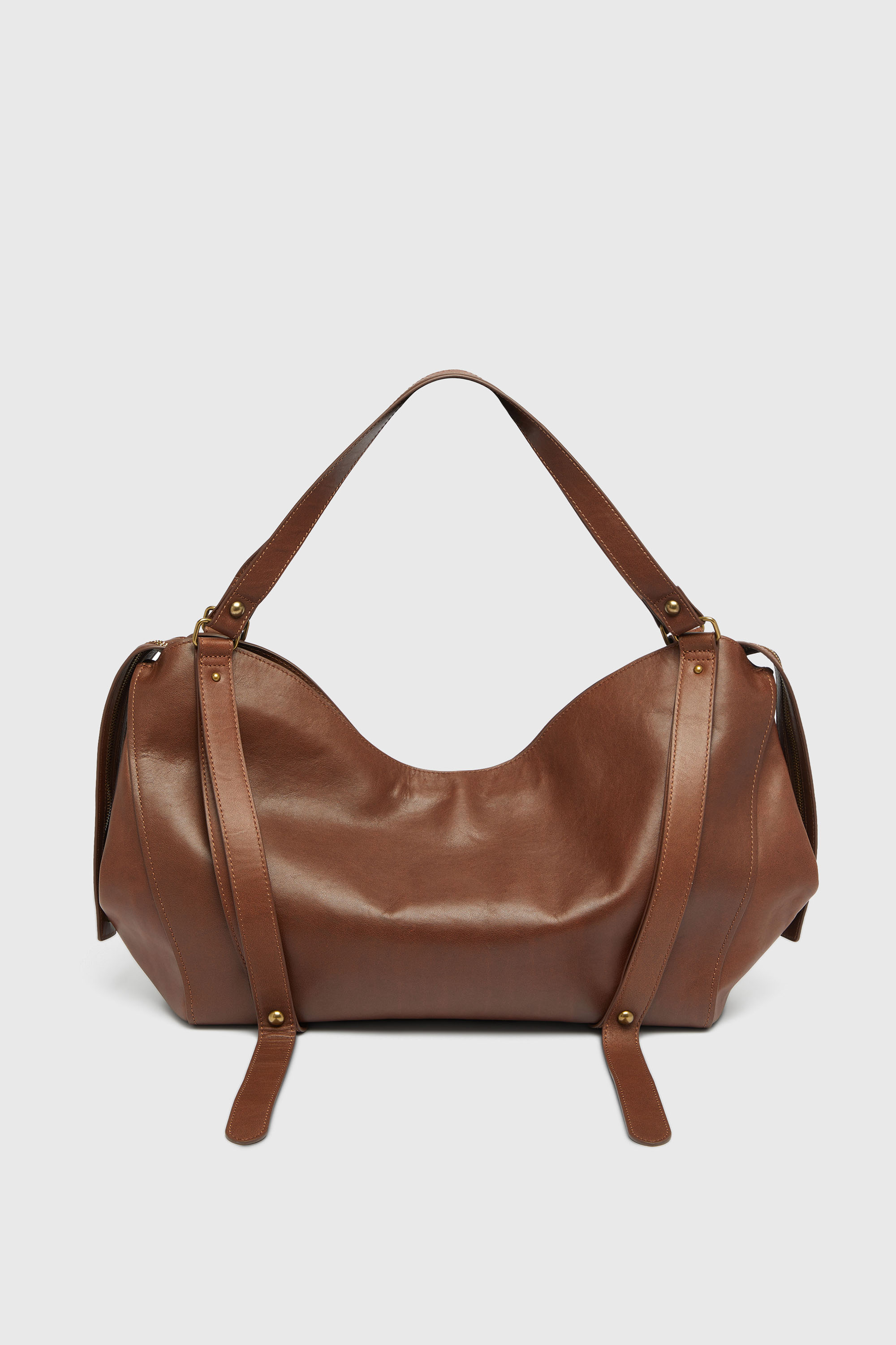 Diesel - D-ONE TOPHANDLE L, D-One-Borsa grande a mano in pelle trattata Unisex in Marrone - 2