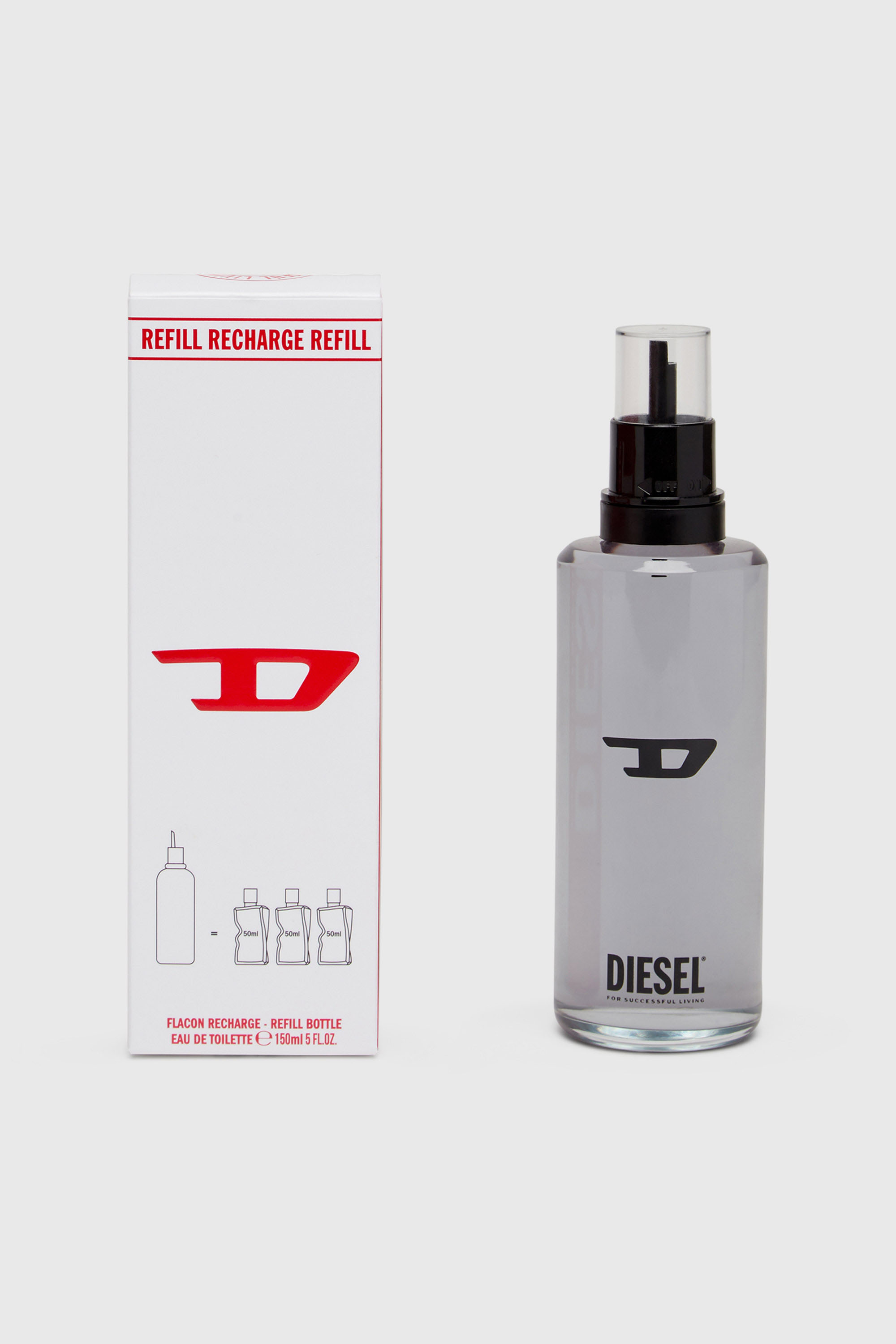 Diesel - D REFILL 150 ML LD866300 FRAGRANCE, Unisex D REFILL 150ml, Eau de Toilette in Grau - 2