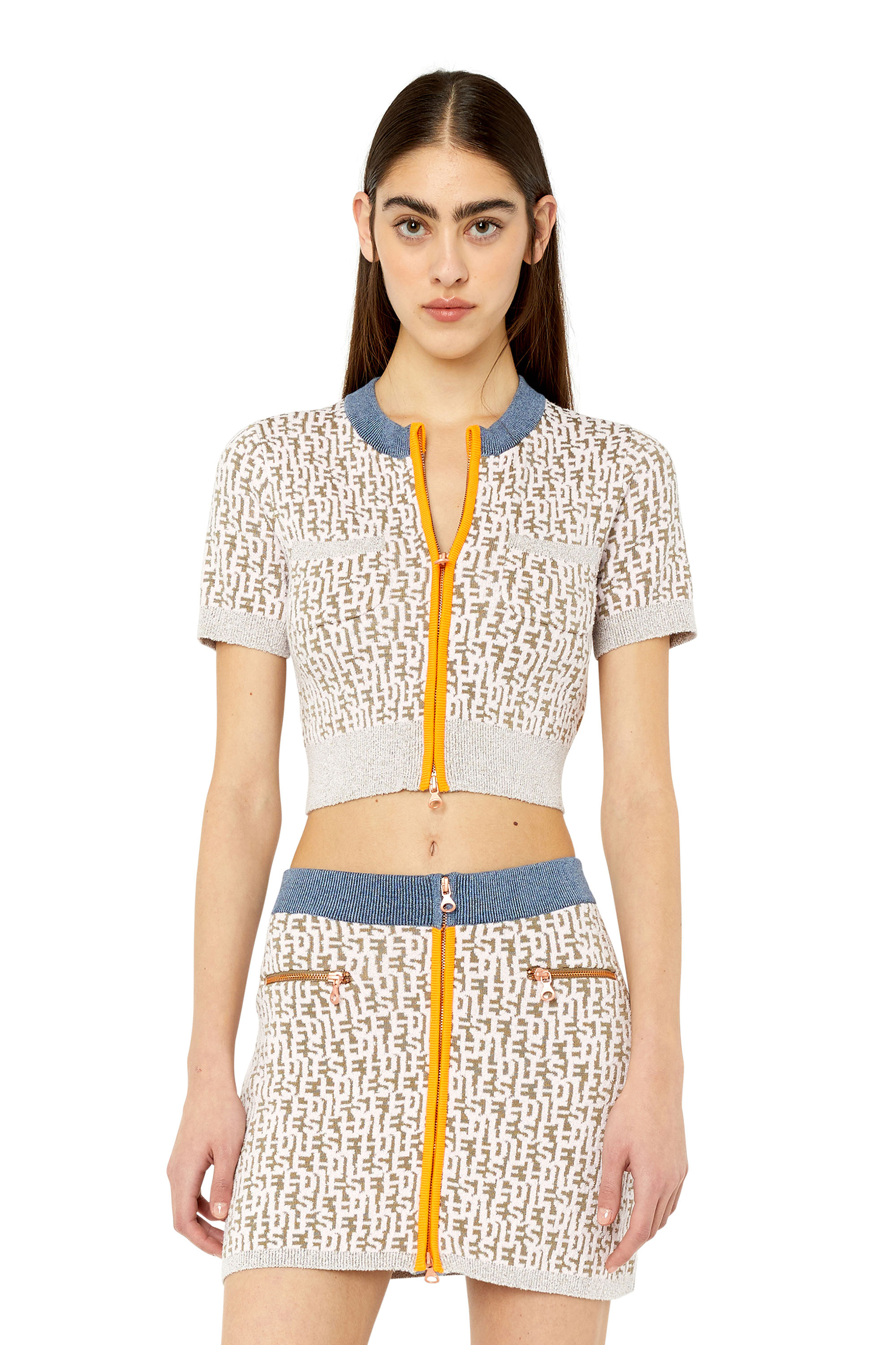 Diesel - M-ATHILDE, Marron/Blanc - Image 1