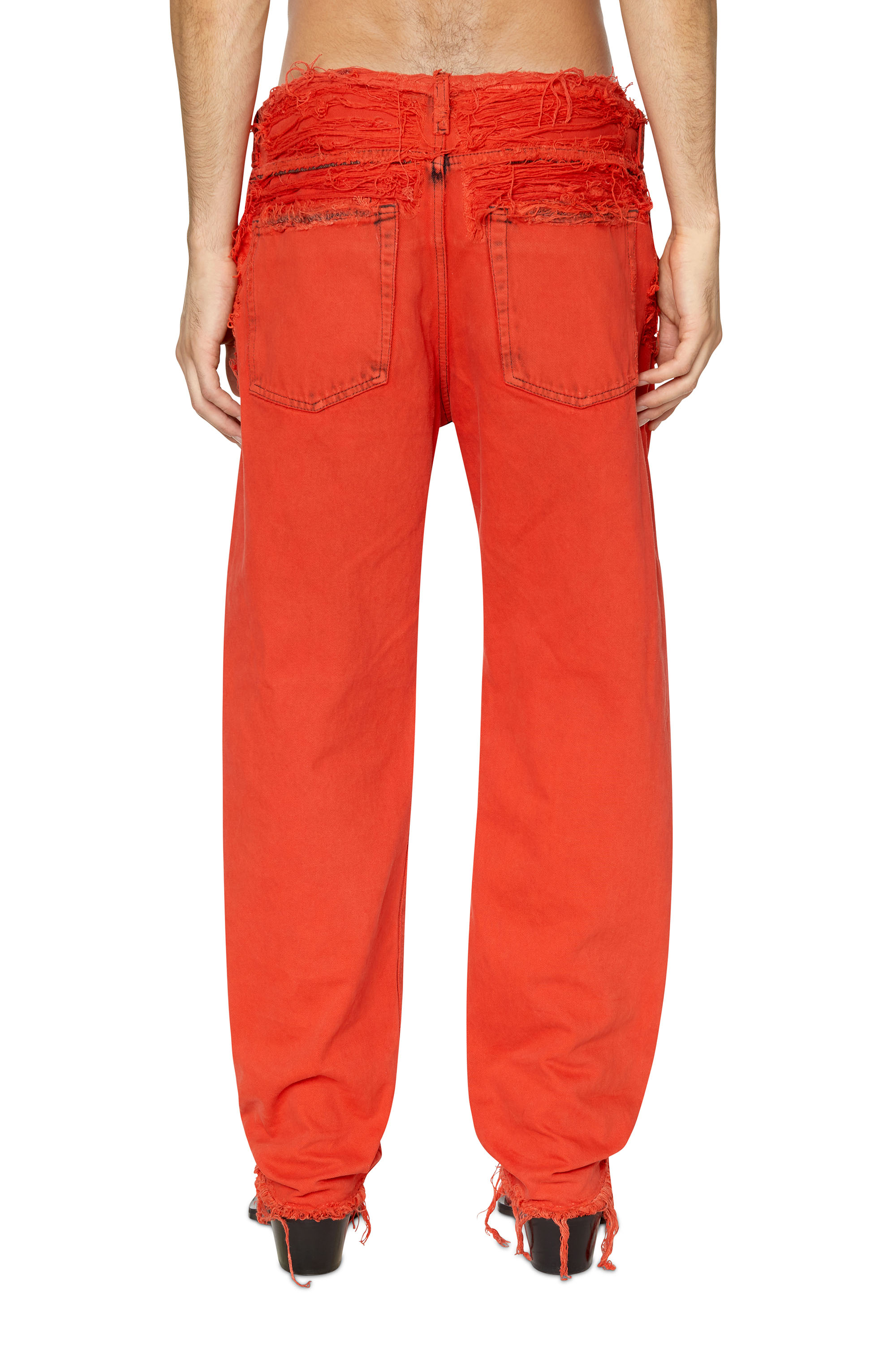Diesel - 2010 D-Macs 007P1 Straight Jeans, Rosso - Image 2