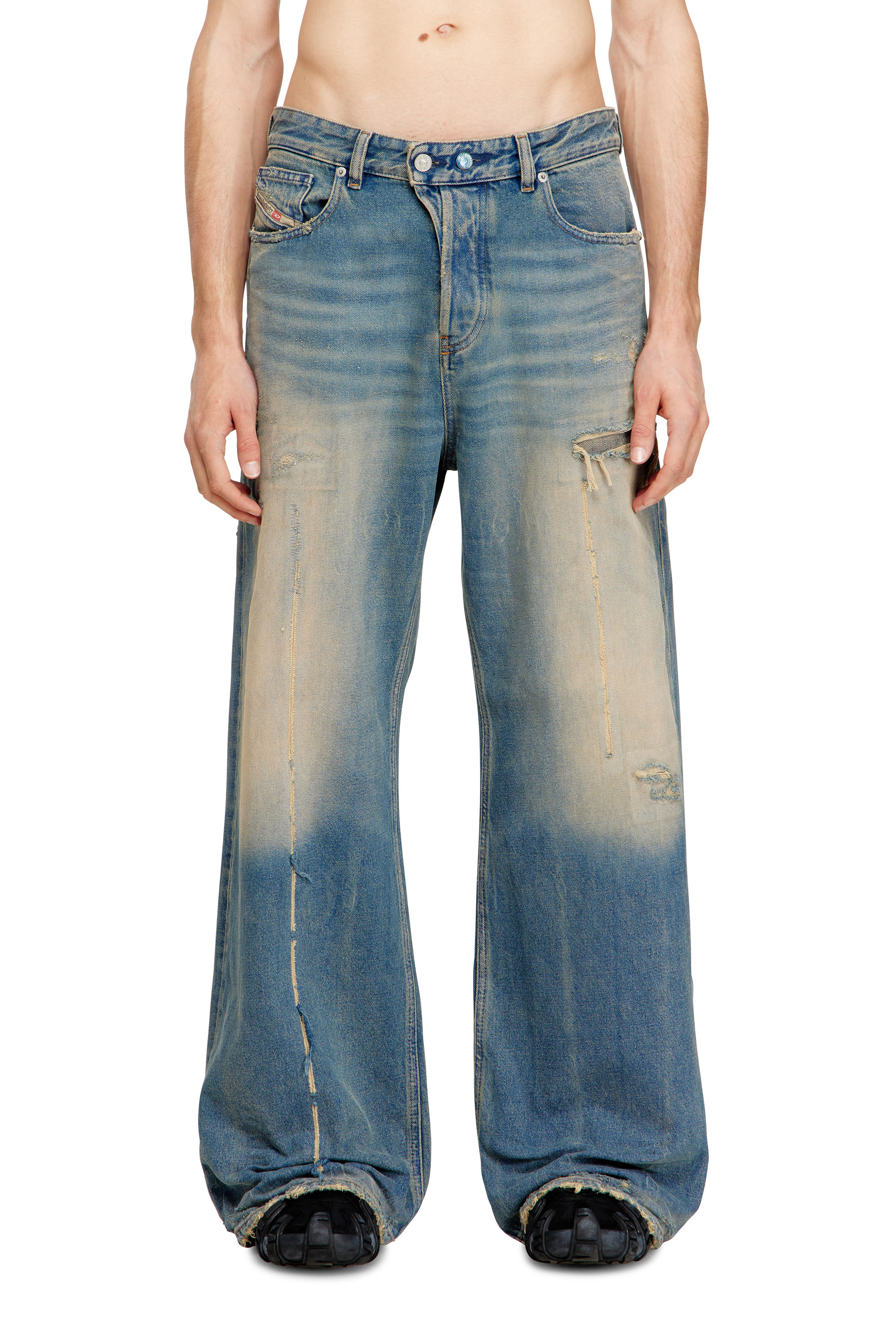 Diesel - Relaxed Jeans 1996 D-Sire 09N29 Donna, Blu medio - Image 2