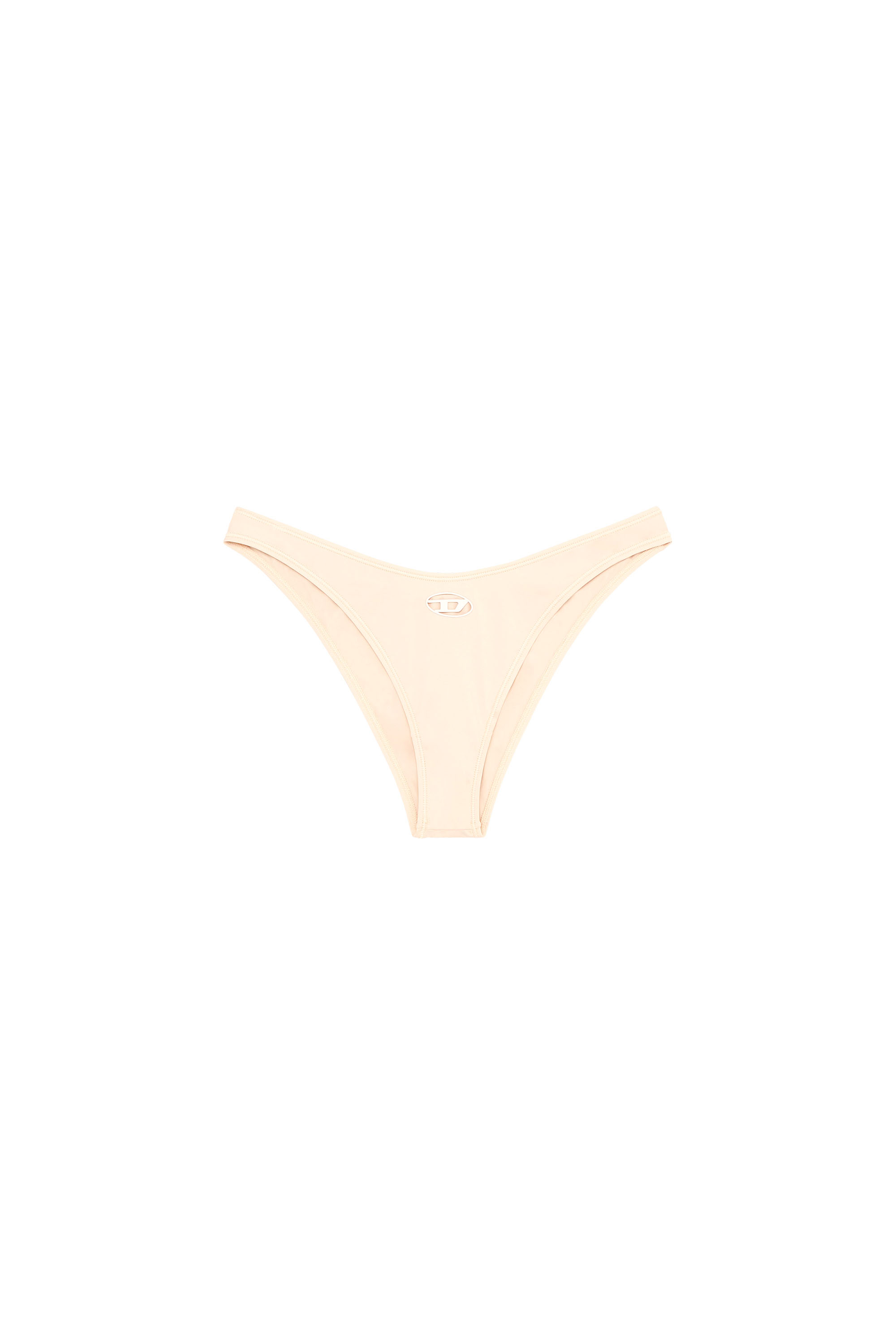Diesel - PUNCHY-UTLT, Slip en microfibre avec logo découpé Femme in Rose - 2
