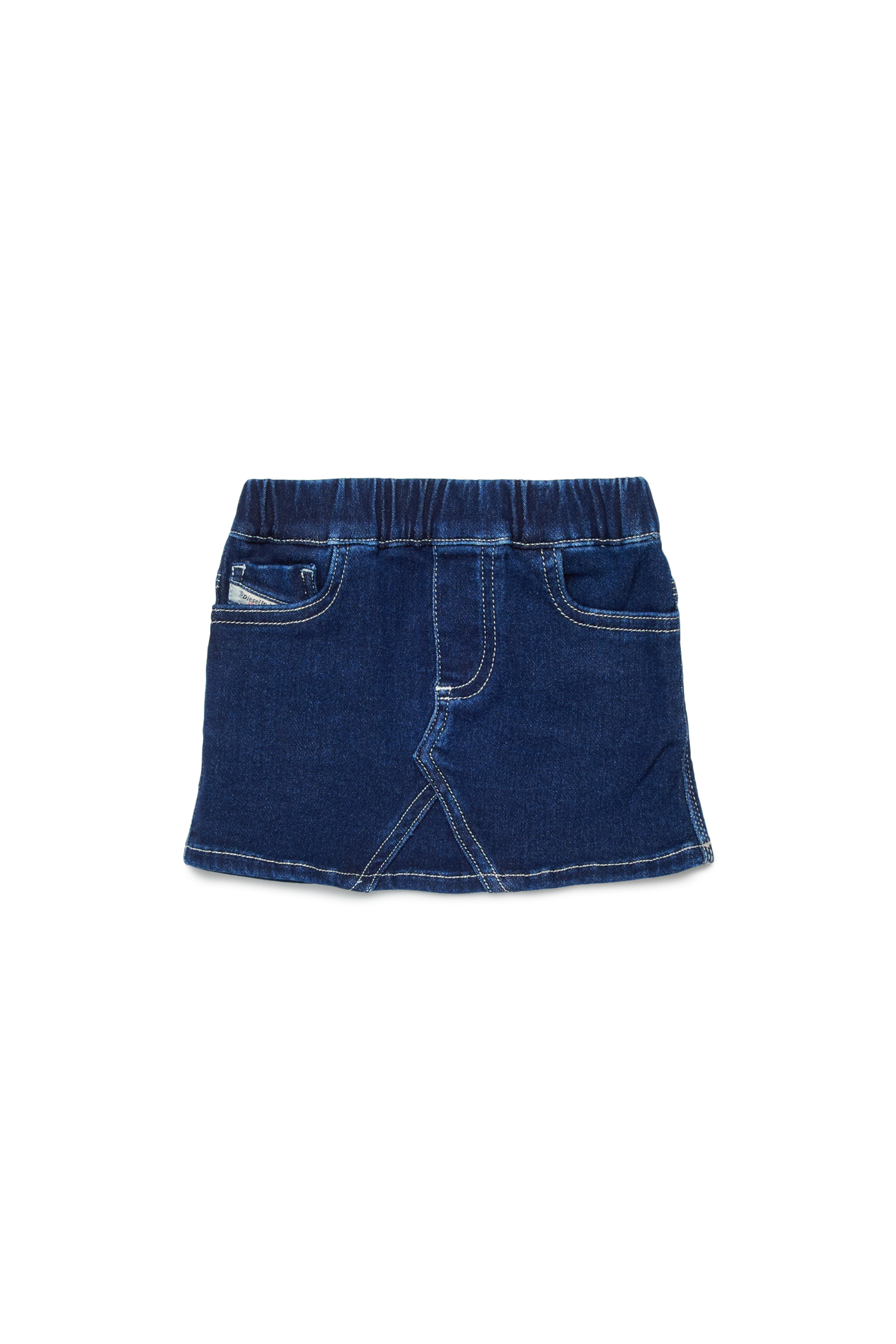 Diesel - GIRRYB JJJ, Damen JoggJeans-Rock mit Kontrastn&auml;hten in Dunkelblau - 1