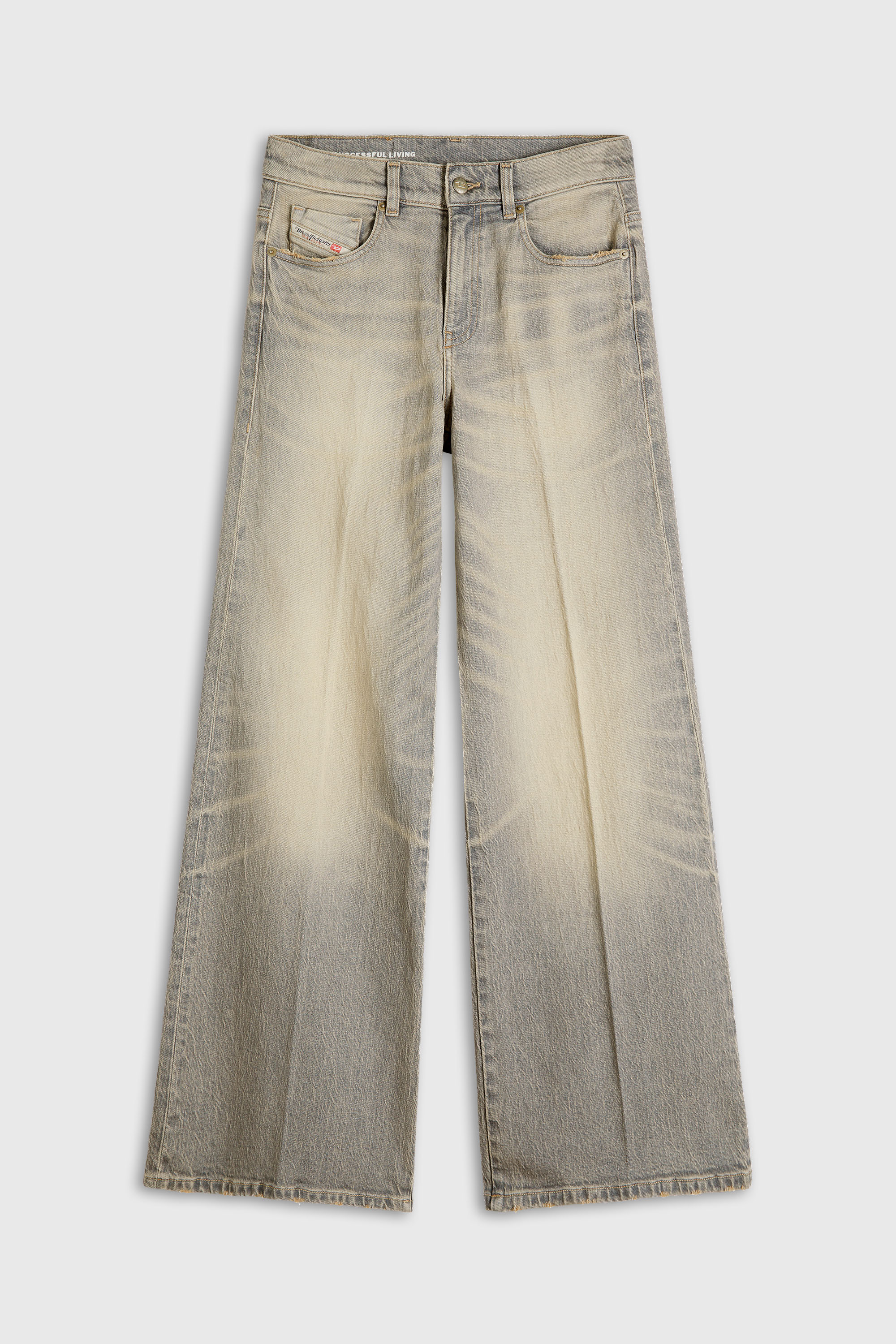 Diesel - Damen Flare Jeans 1978 D-Akemi 0LJDV, Grau - 6